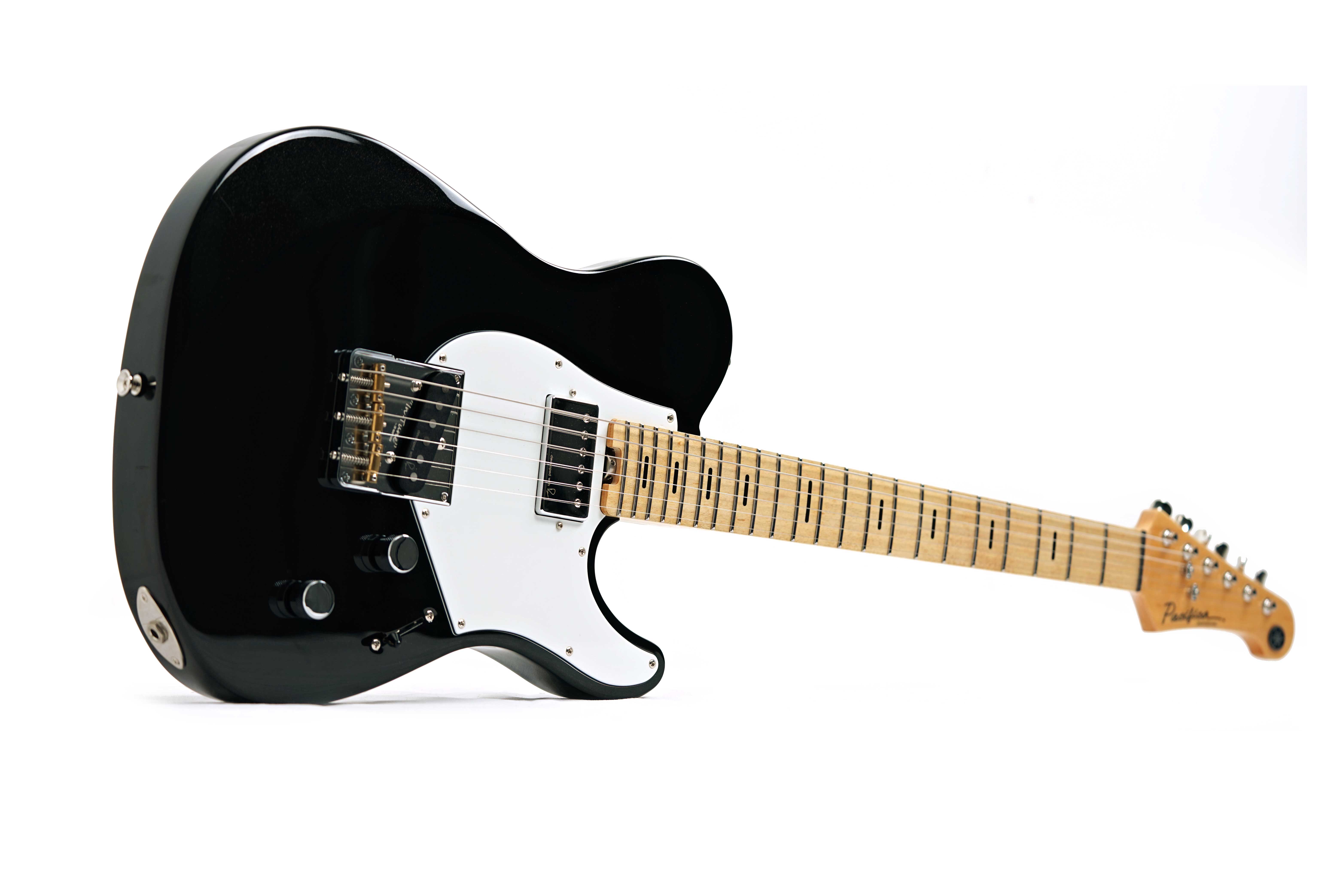 Yamaha Pacifica Professional SC PACP11SMBLM Black Metallic Maple Fingerboard #ILO390E