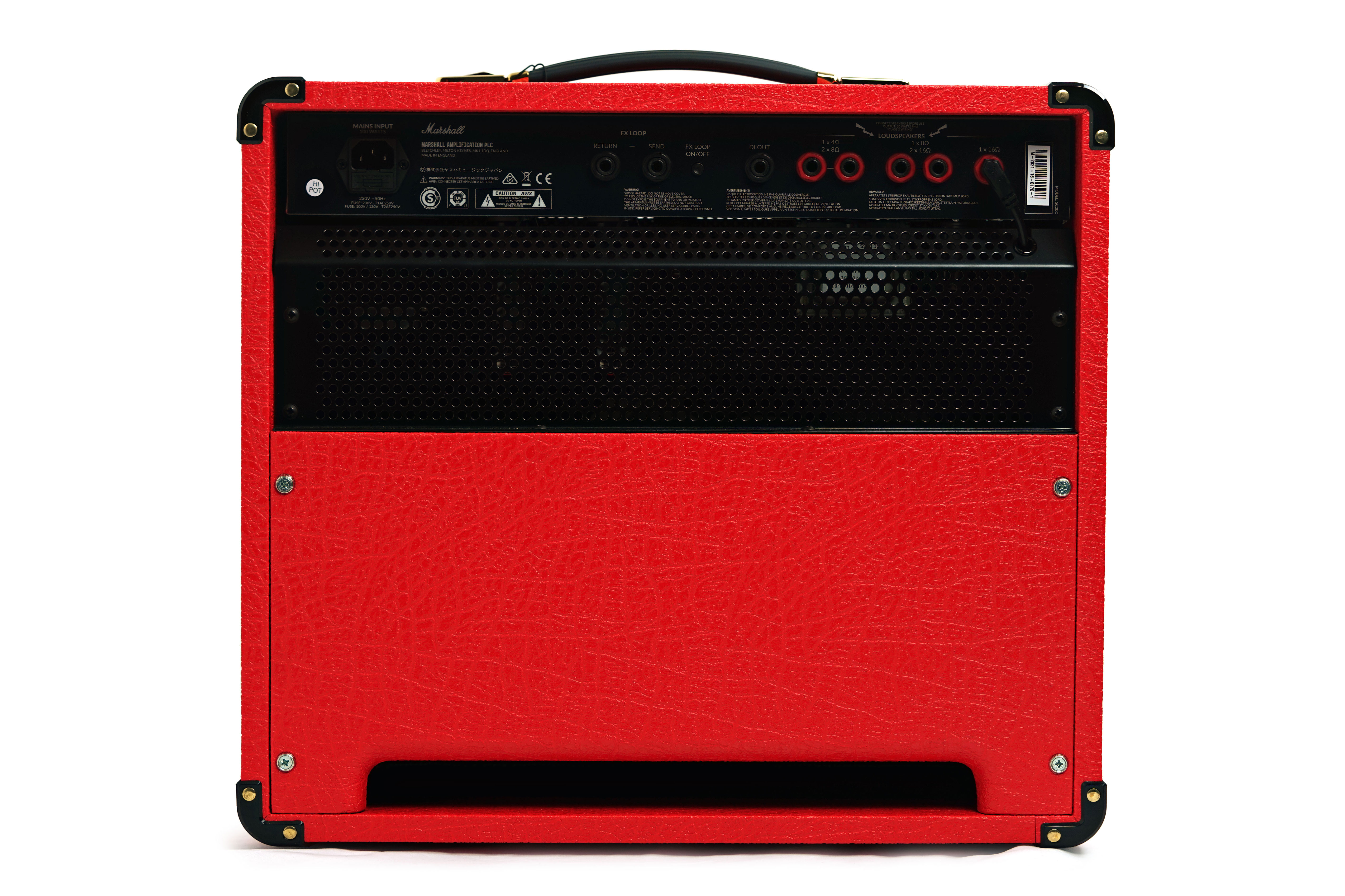 Marshall Design Store SC20C JCM800 Valve Amp Combo Red Elephant Grain