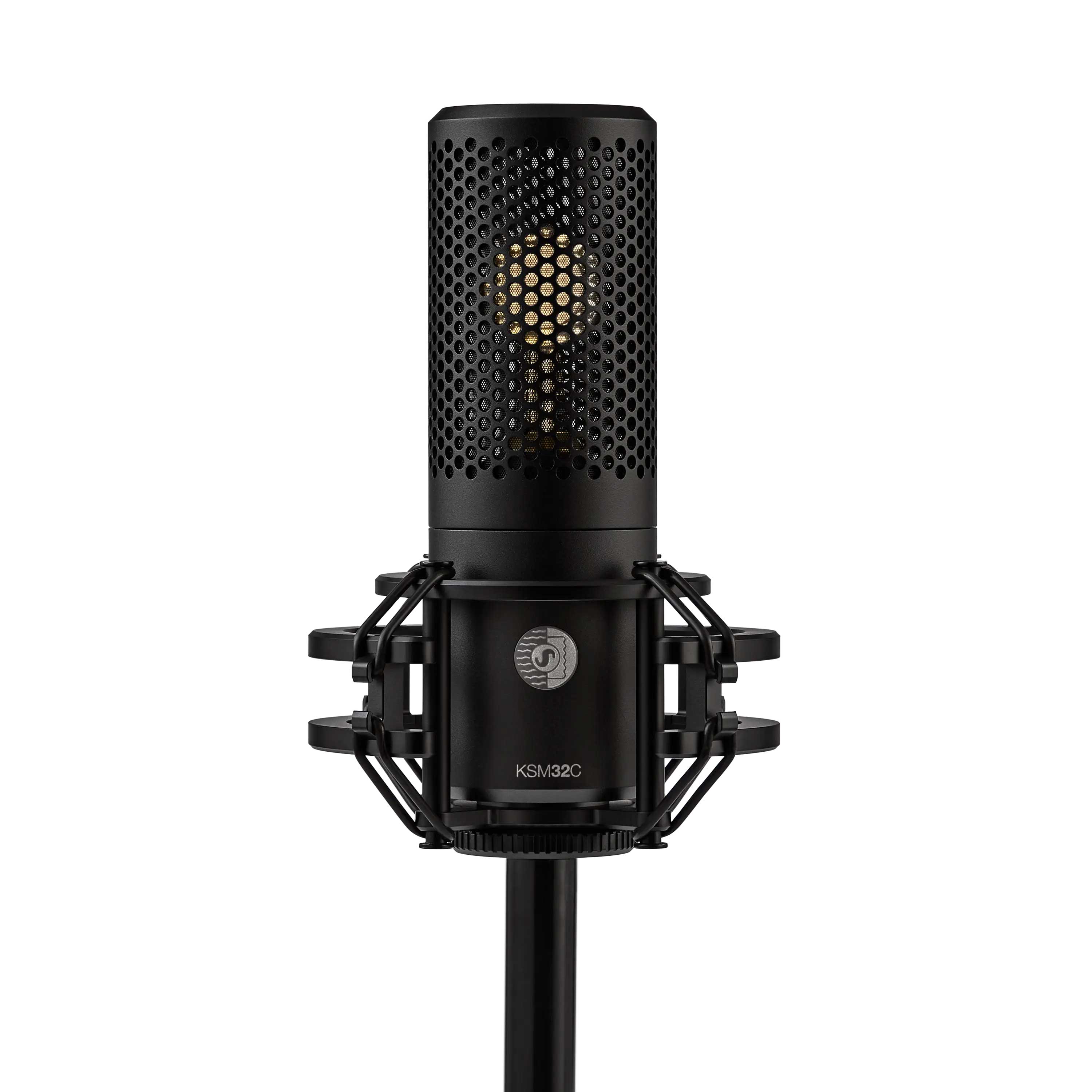 Shure KSM32C/SM Includes Shock Mount, Magnetic Pop Filter, and Zippered Carrying Case