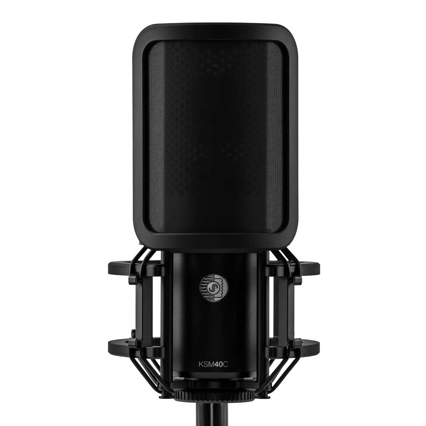 Shure KSM40C Includes Shock Mount, Magnetic Pop Filter and Zippered Carrying Case