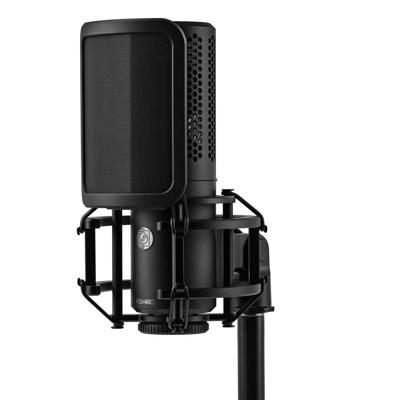 Shure KSM40C Includes Shock Mount, Magnetic Pop Filter and Zippered Carrying Case