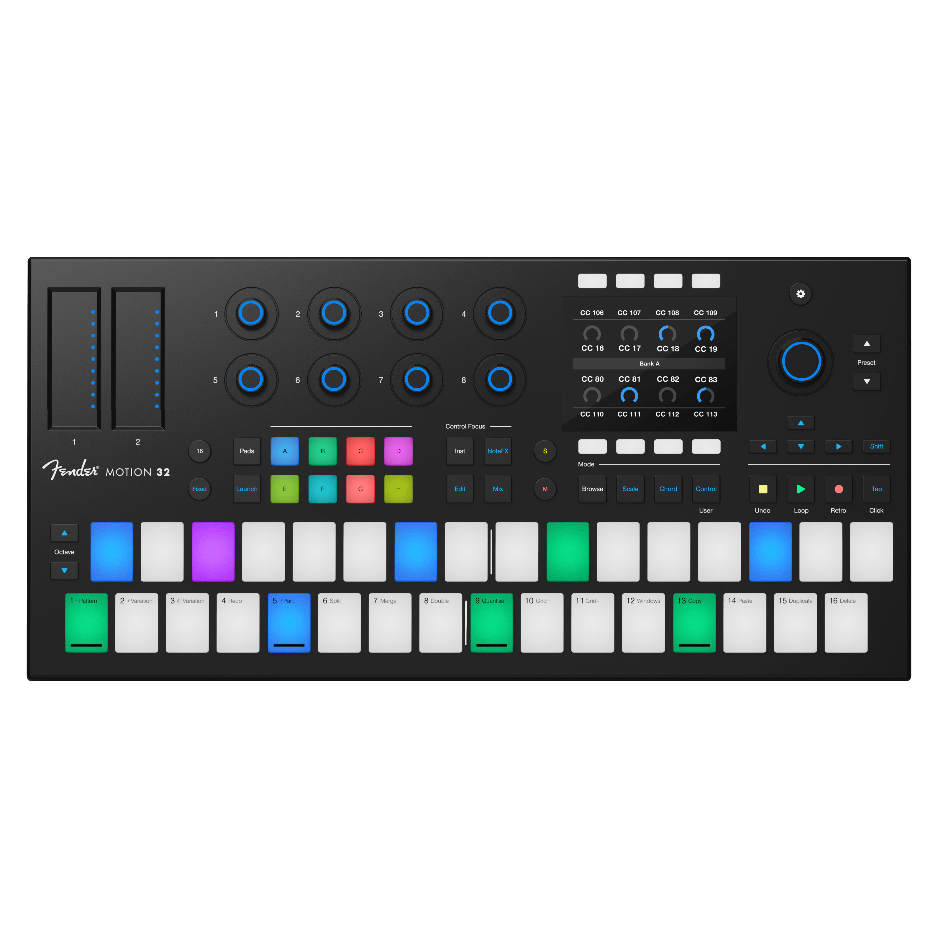 Fender Motion 32 32 Pad Songwriting & Performance Controller