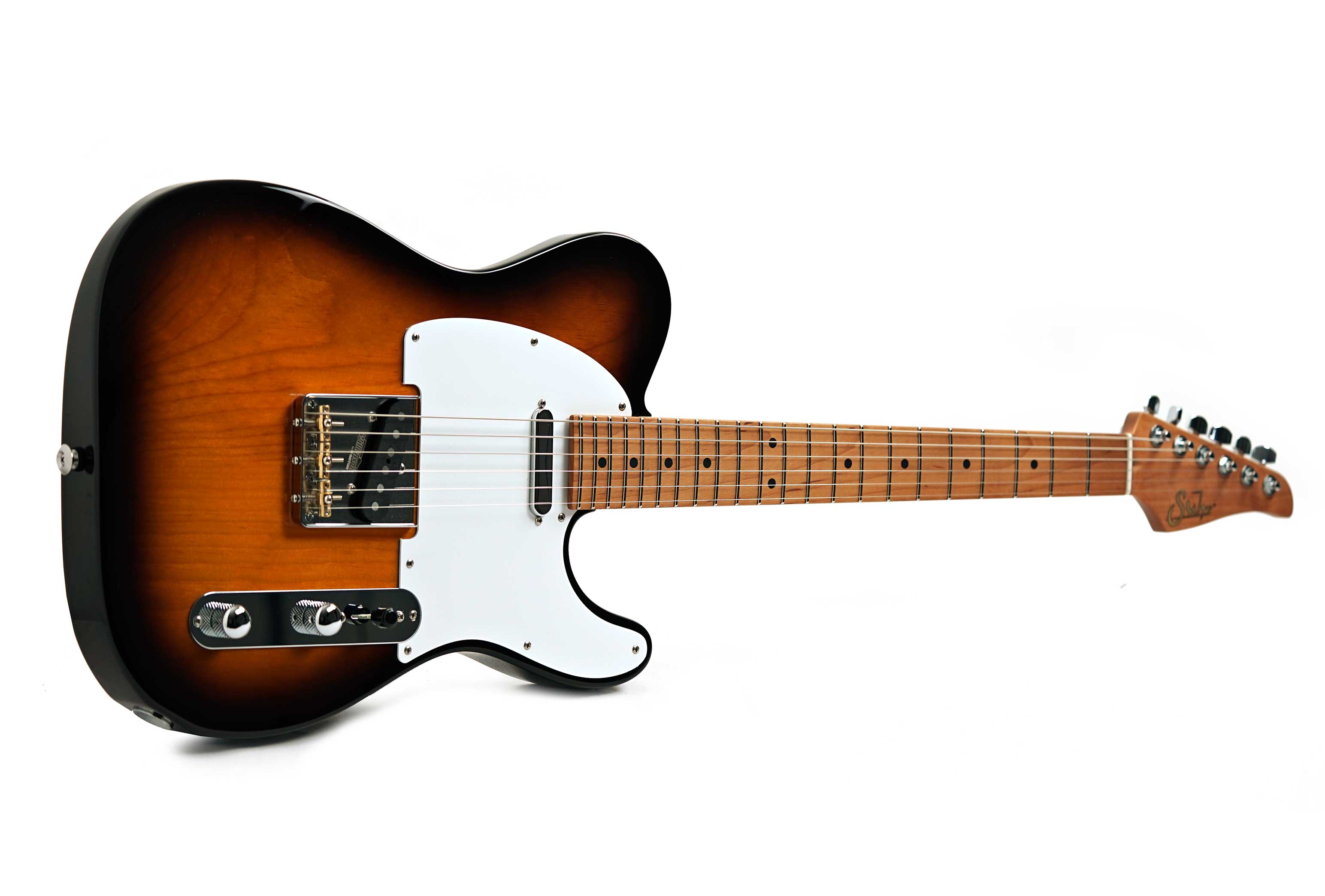 Suhr Classic T Roasted Pine Limited Edition 2 Tone Tobacco Burst Roasted Maple Fingerboard #94012