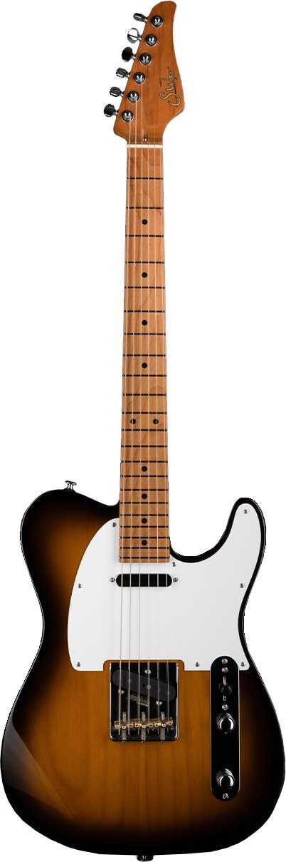 Suhr Classic T Roasted Pine Limited Edition 2 Tone Tobacco Burst Roasted Maple Fingerboard