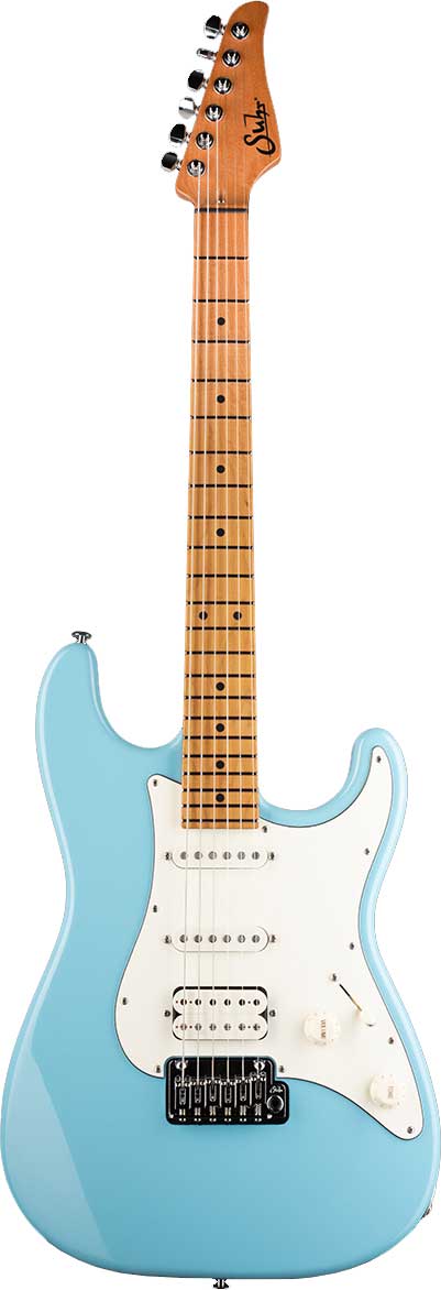 Suhr Classic S Antique Neoteric Limited Edition Daphne Blue Roasted Maple Fingerboard HSS