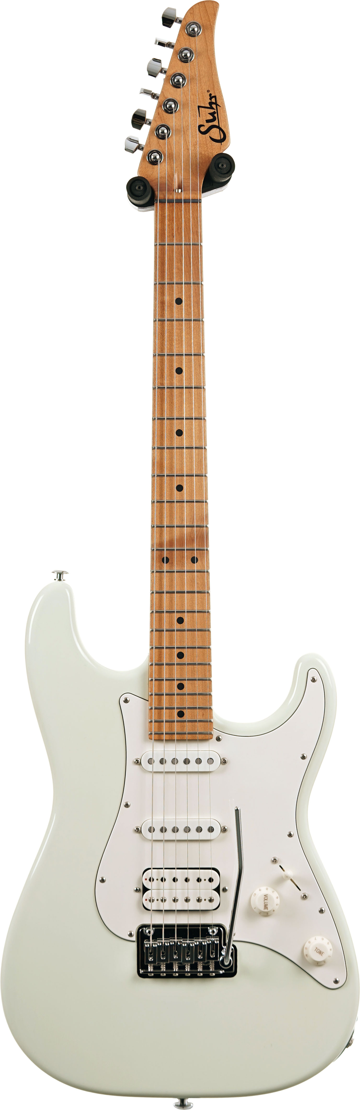 Suhr Classic S Antique Neoteric Limited Edition Olympic White Roasted Maple Fingerboard HSS #94009