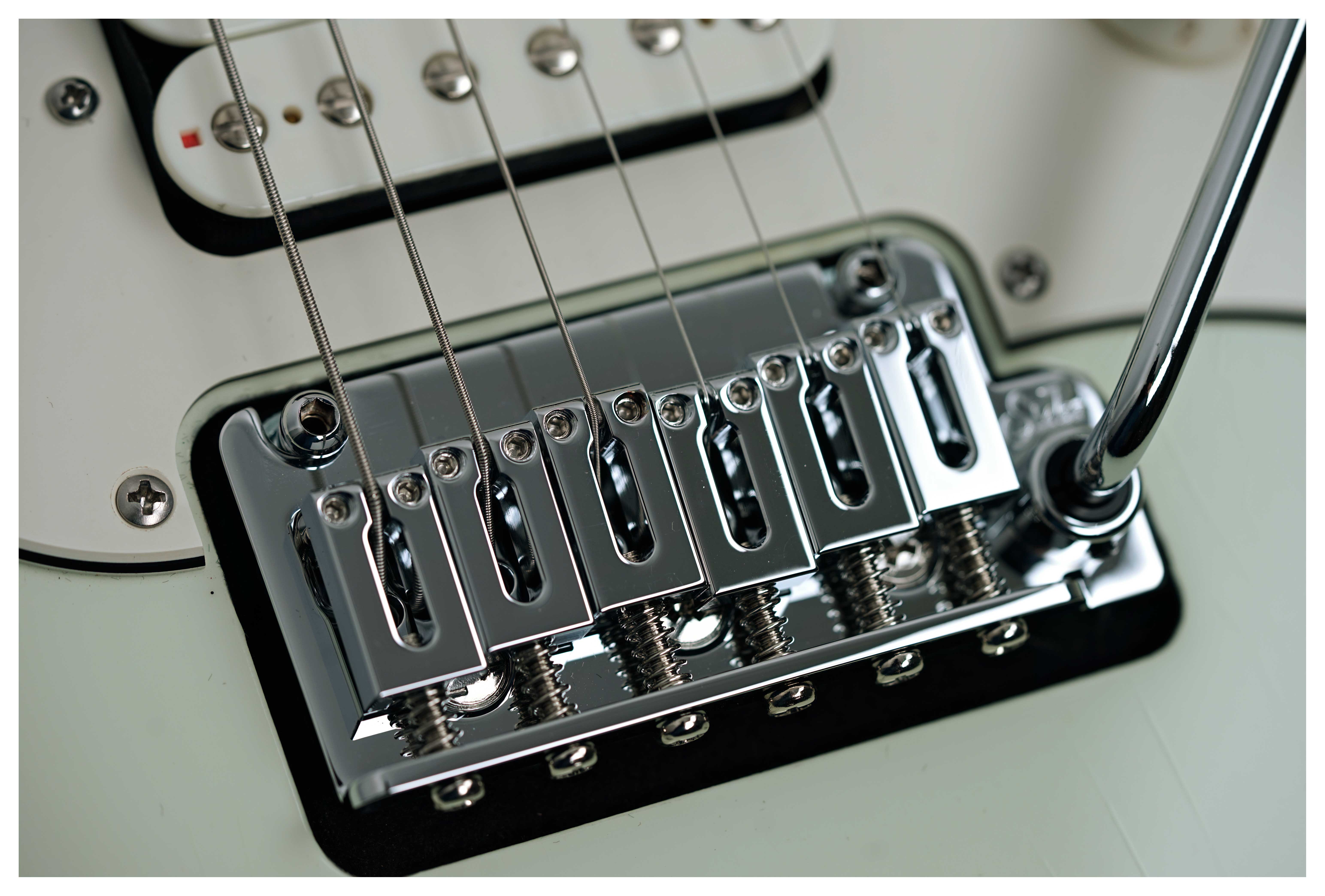 Suhr Classic S Antique Neoteric Limited Edition Olympic White Roasted Maple Fingerboard HSS #94009