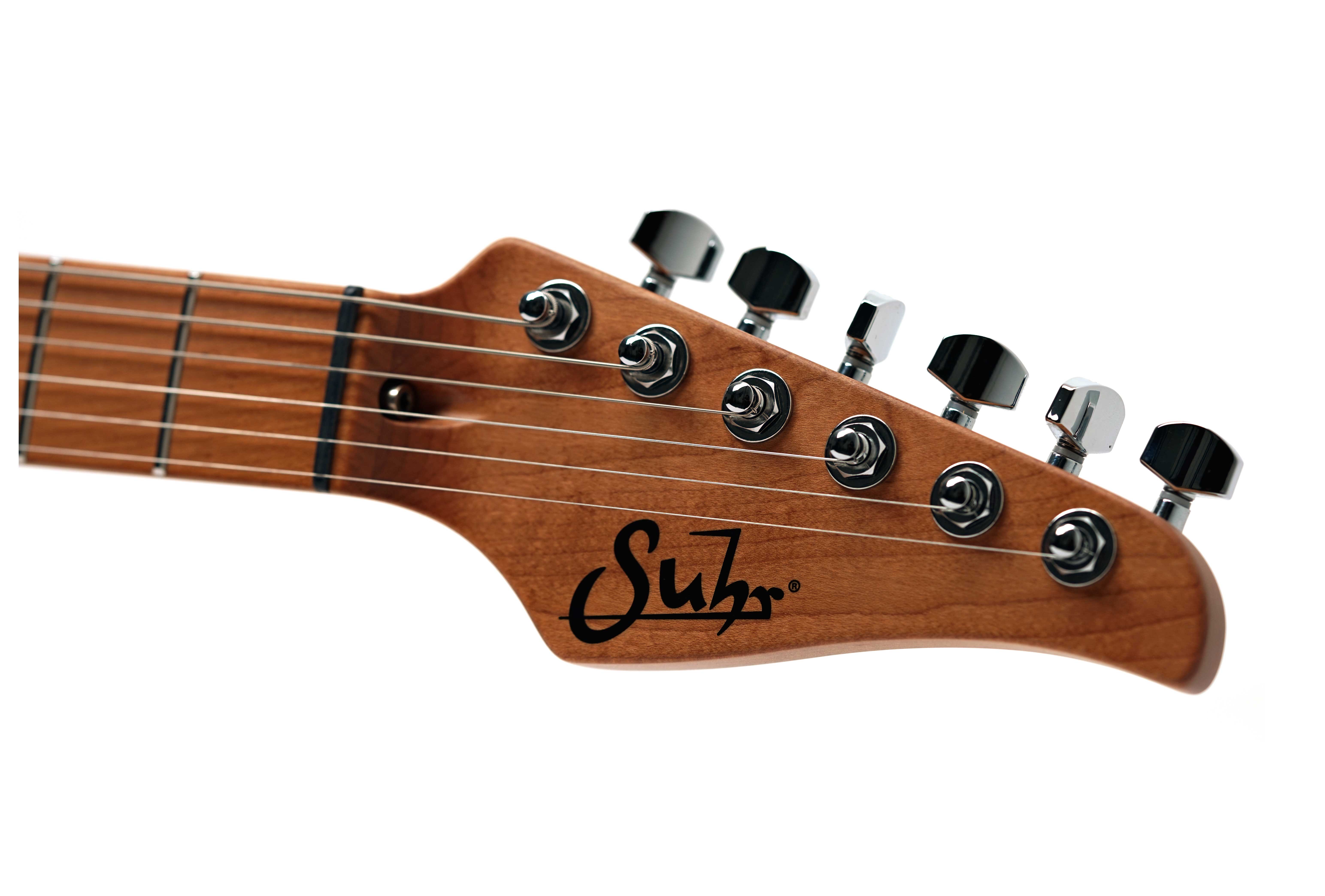 Suhr Classic S Antique Neoteric Limited Edition Olympic White Roasted Maple Fingerboard HSS #94009