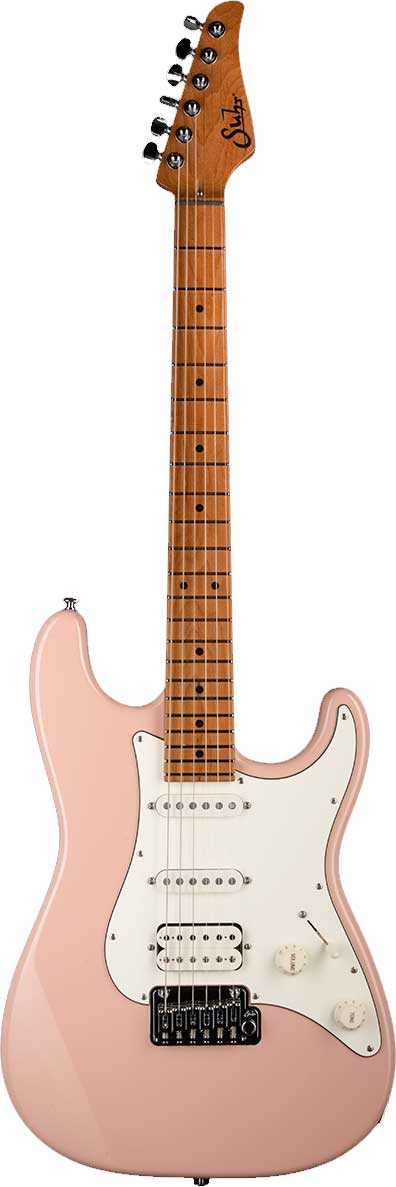 Suhr Classic S Antique Neoteric Limited Edition Shell Pink Roasted Maple Fingerboard HSS
