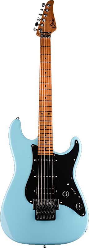 Suhr Classic S Antique Neoteric Limited Edition Daphne Blue Roasted Maple Fingerboard HSS USA Floyd