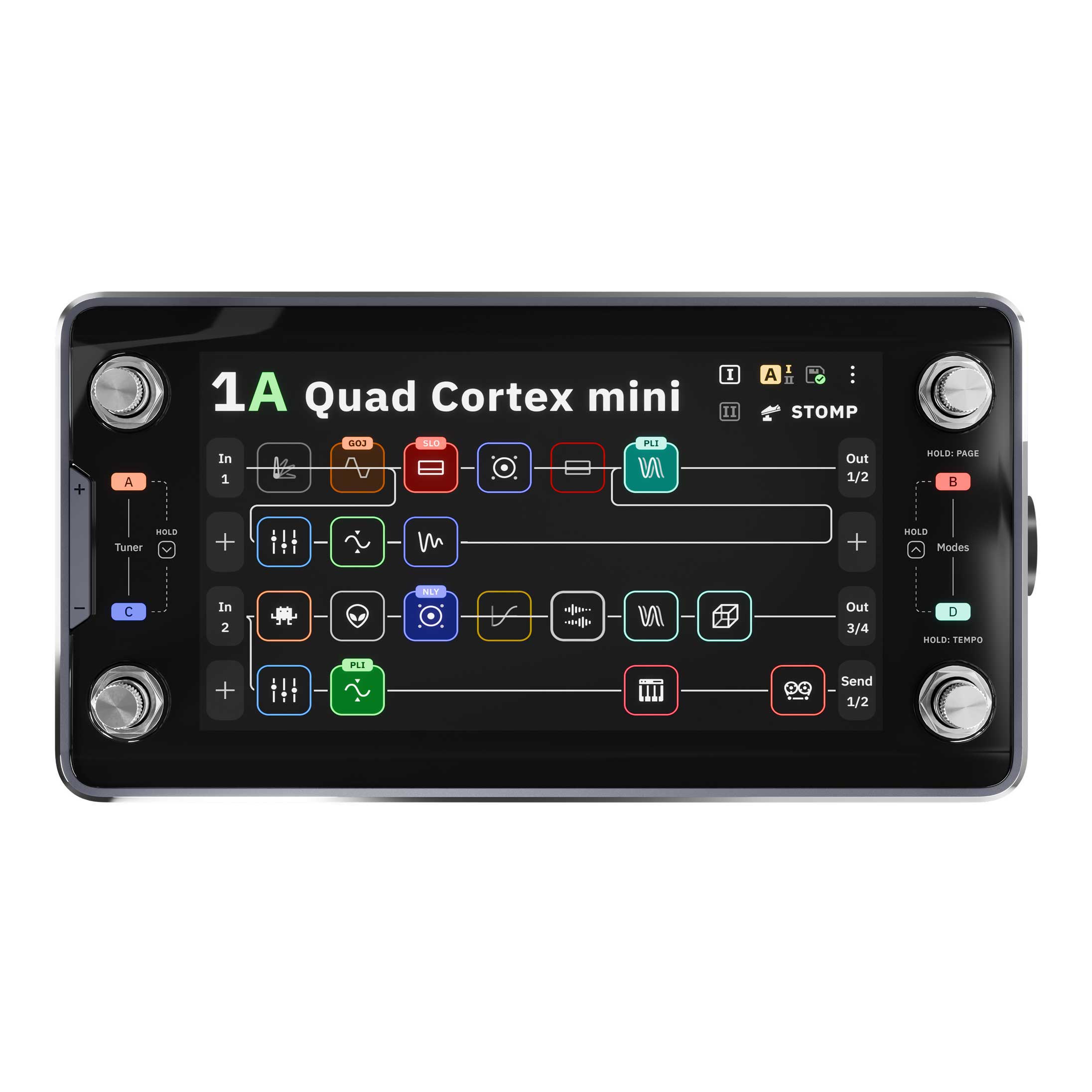Neural DSP Quad Cortex Mini Guitar Amp Modeller and Multi Effects Processor