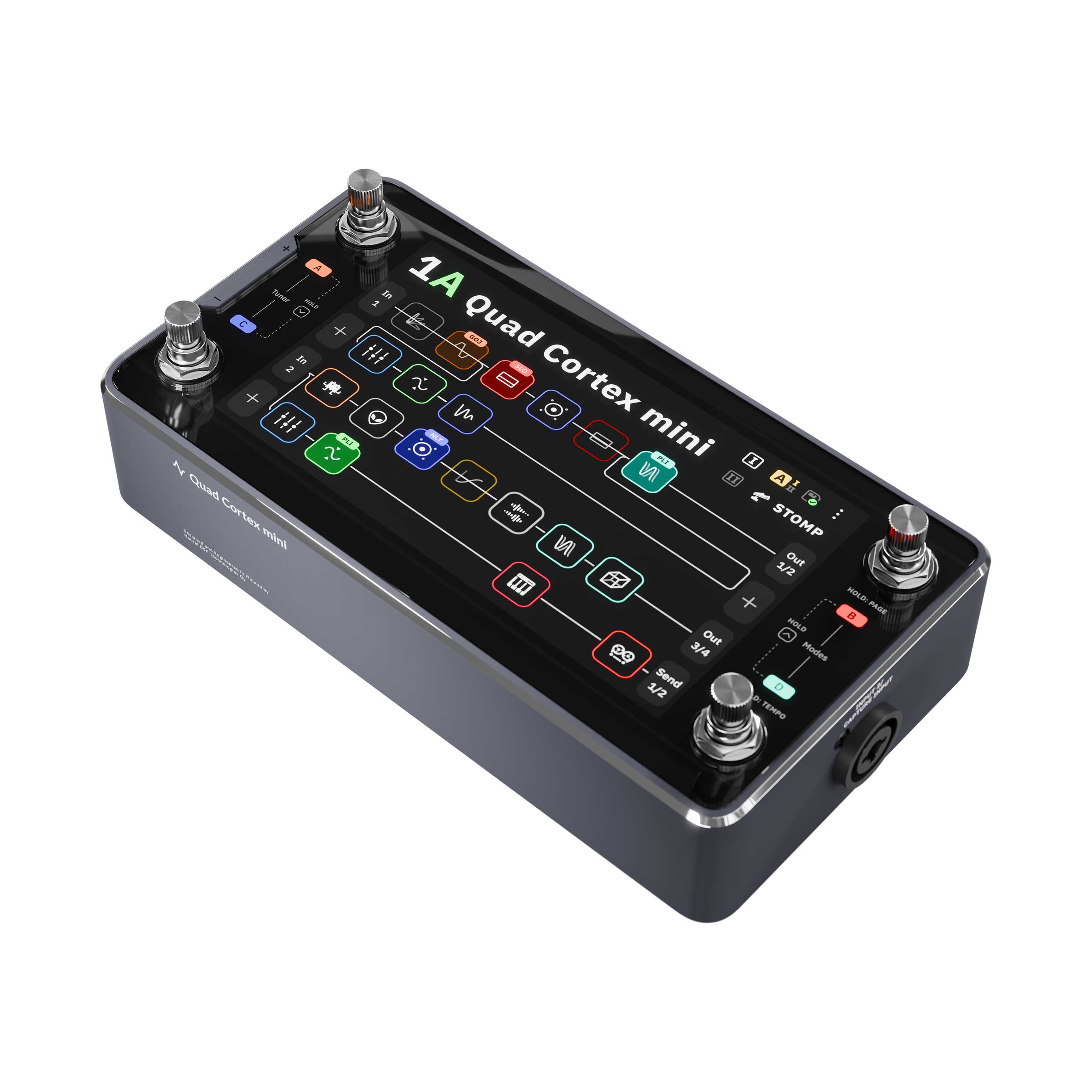 Neural DSP Quad Cortex Mini Guitar Amp Modeller and Multi Effects Processor