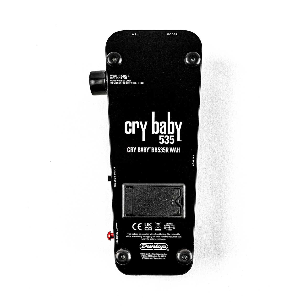 Dunlop BB535R 1994 Reissue Cry Baby Wah
