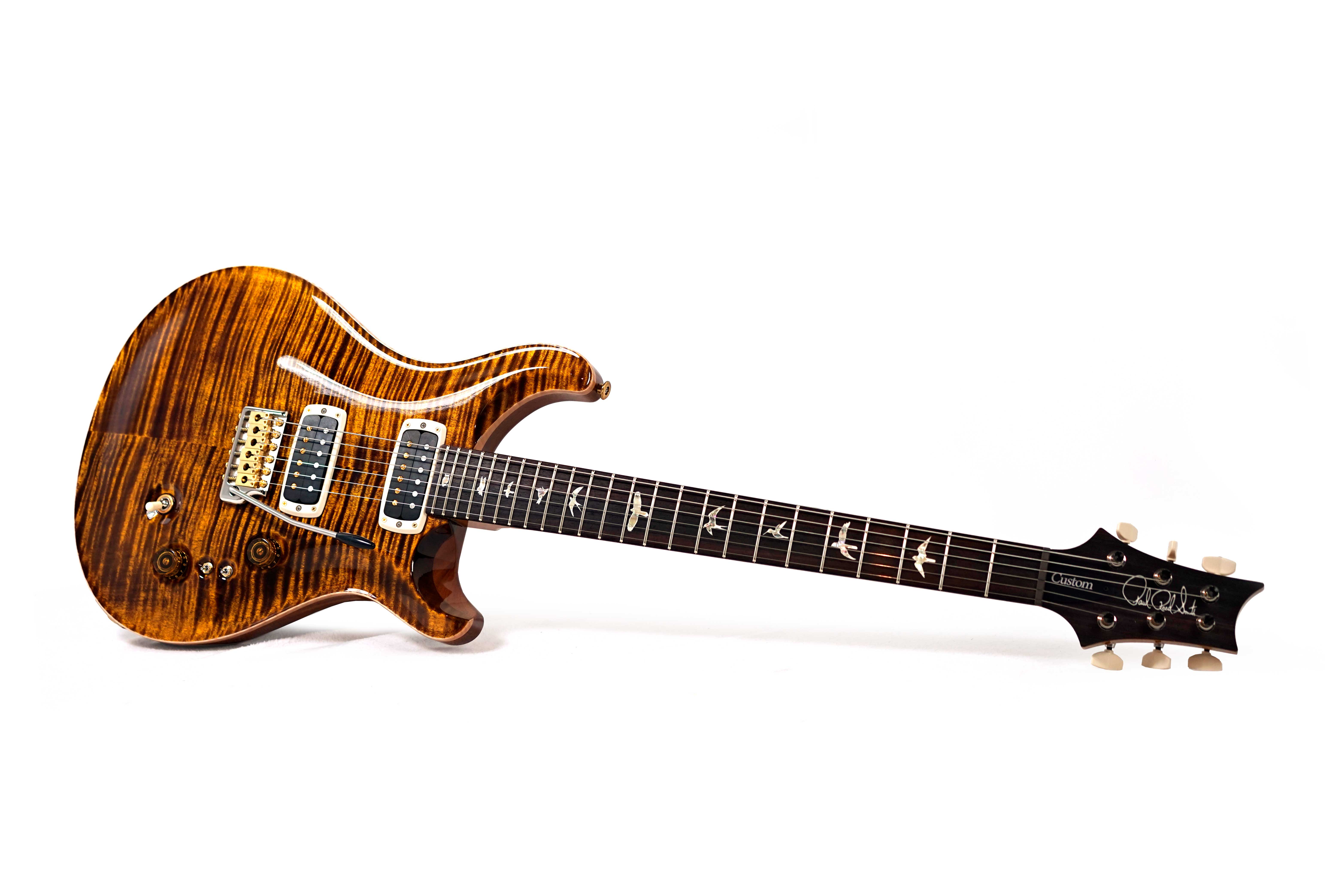PRS Custom 24-08 Yellow Tiger 10 Top #0407406