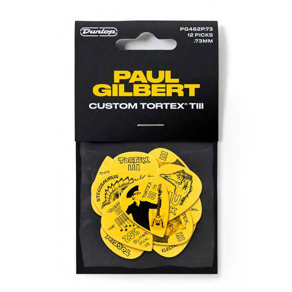 Dunlop Paul Gilbert Custom Tortex TIII .73mm - Pack 12