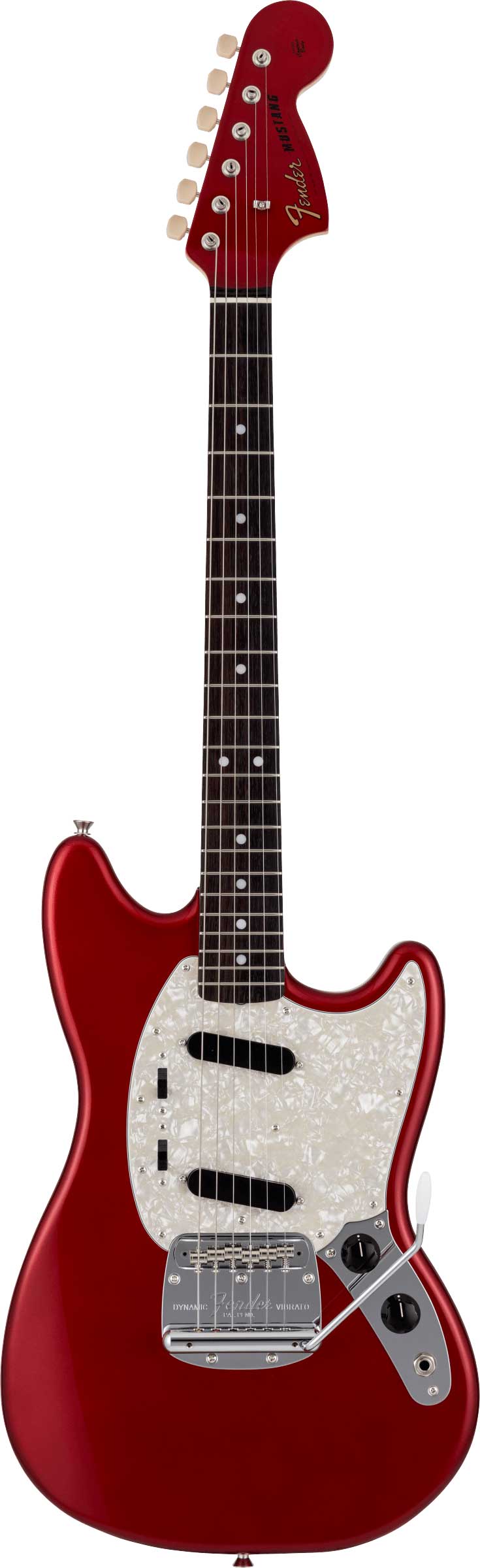 Fender Made In Japan Traditional 70s Mustang Candy Apple Red Rosewood Fingerboard