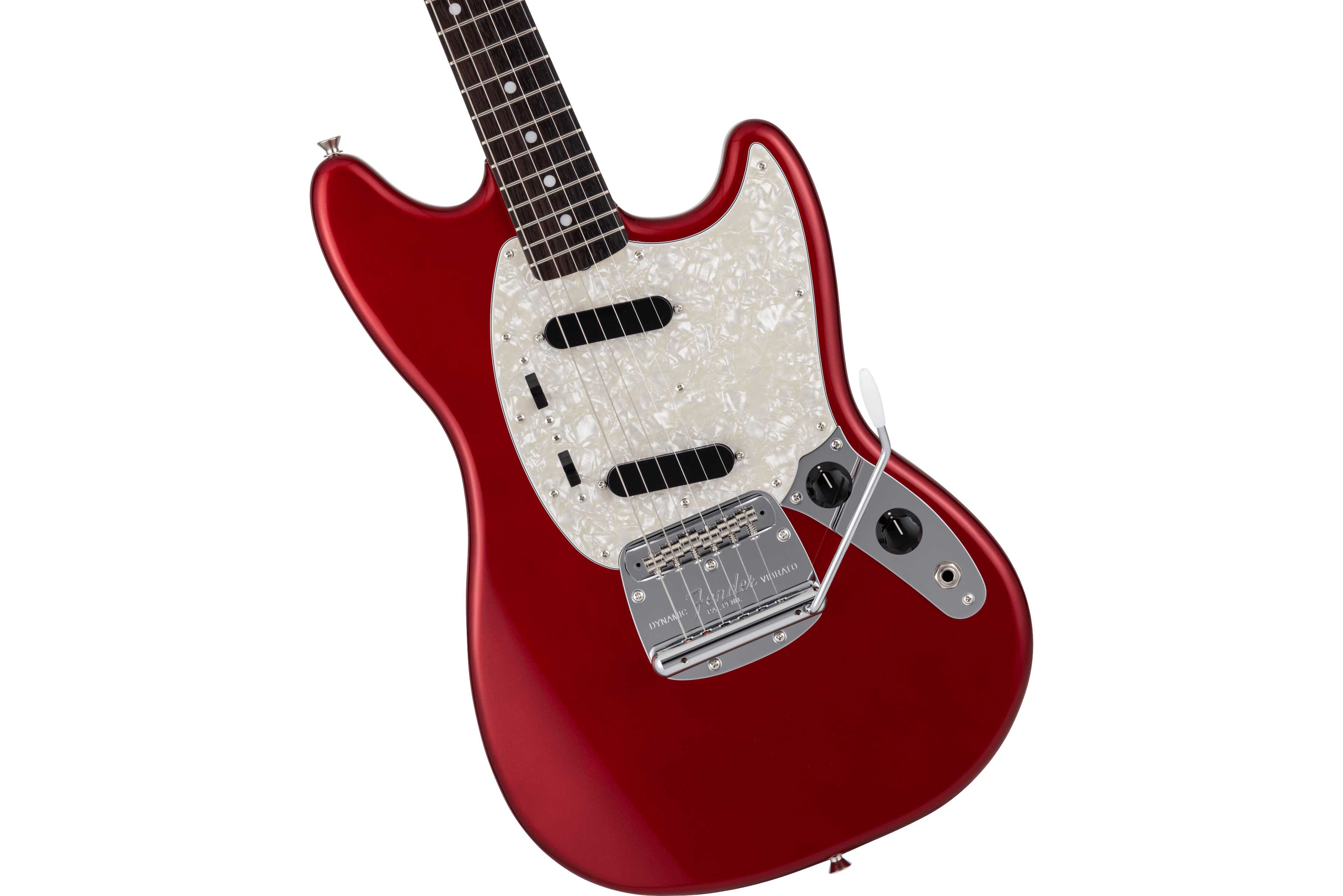 Fender Made In Japan Traditional 70s Mustang Candy Apple Red Rosewood Fingerboard