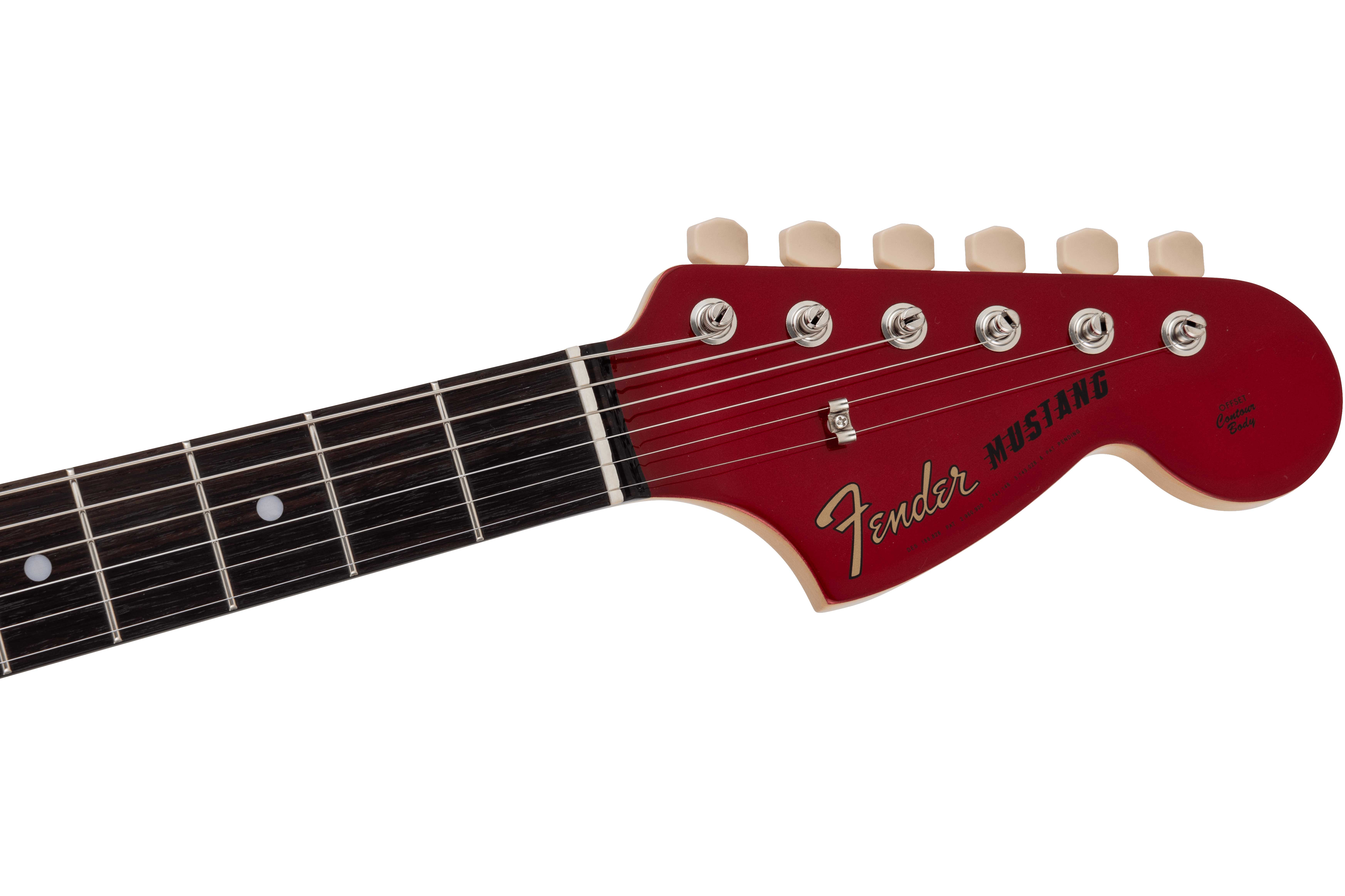 Fender Made In Japan Traditional 70s Mustang Candy Apple Red Rosewood Fingerboard