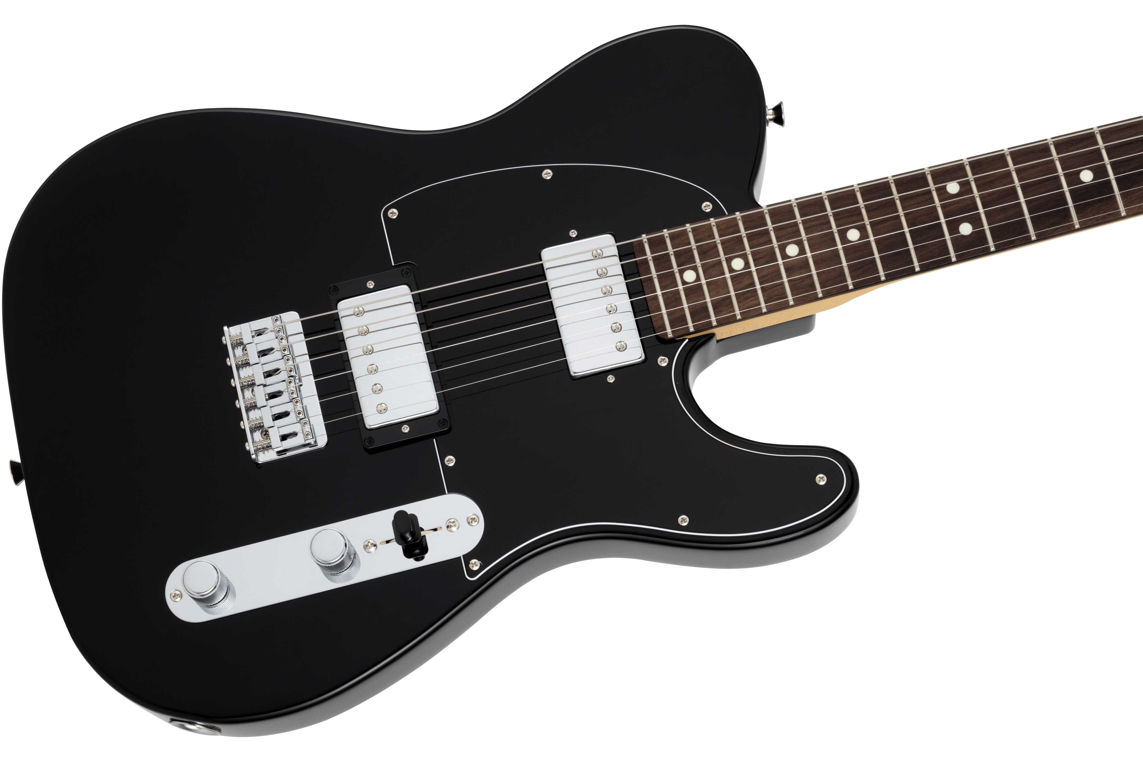 Fender Made In Japan Hybrid II Telecaster HH Black Rosewood Fingerboard