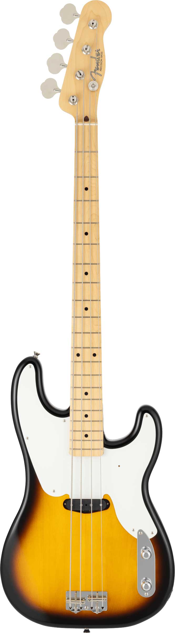 Fender Made in Japan Traditional Original 50s Precision Bass 2 Colour Sunburst Maple Fingerboard