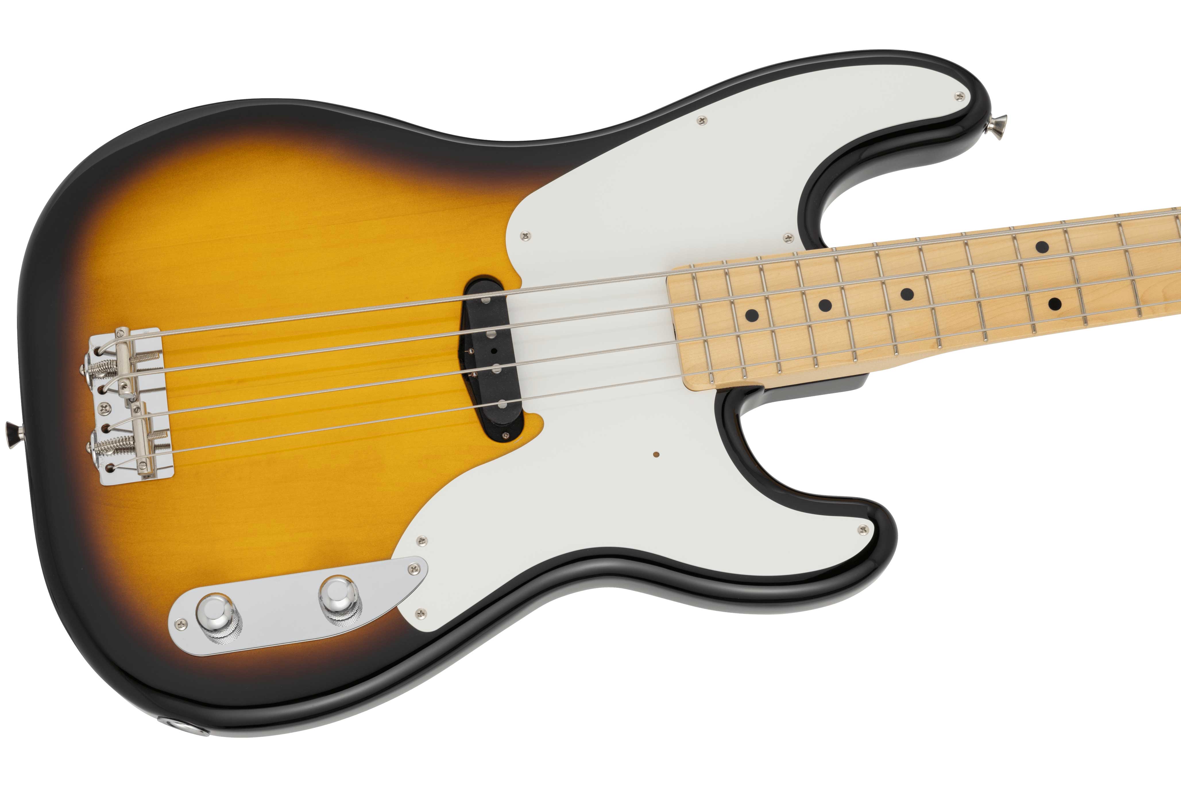 Fender Made in Japan Traditional Original 50s Precision Bass 2 Colour Sunburst Maple Fingerboard