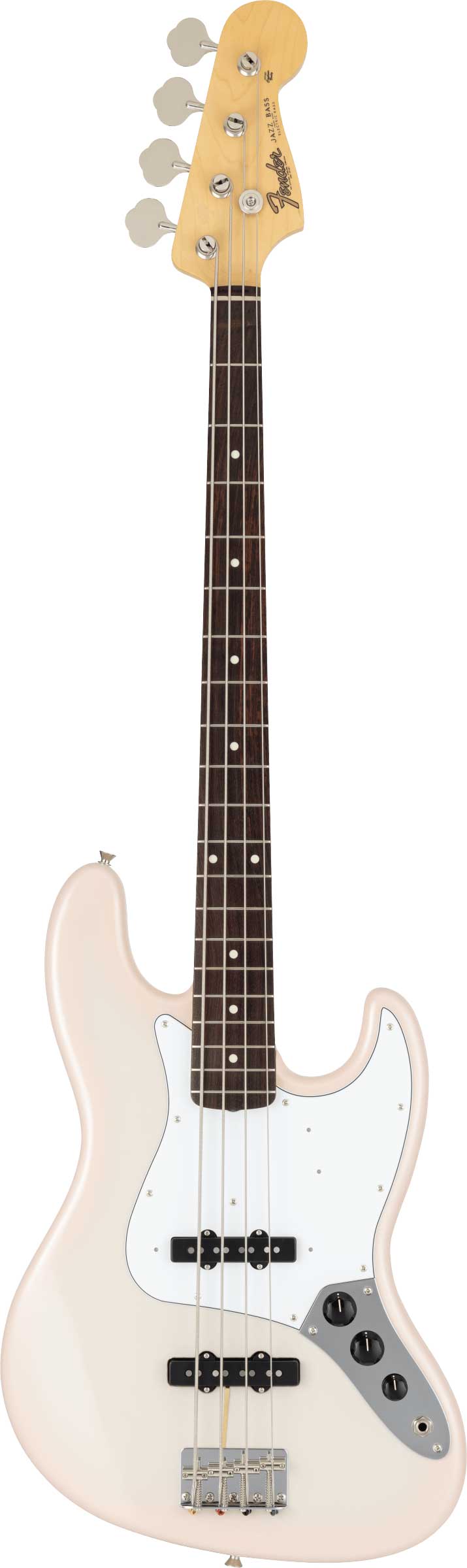 Fender Made in Japan Traditional 60s Jazz Bass Stardust Pink Rosewood Fingerboard