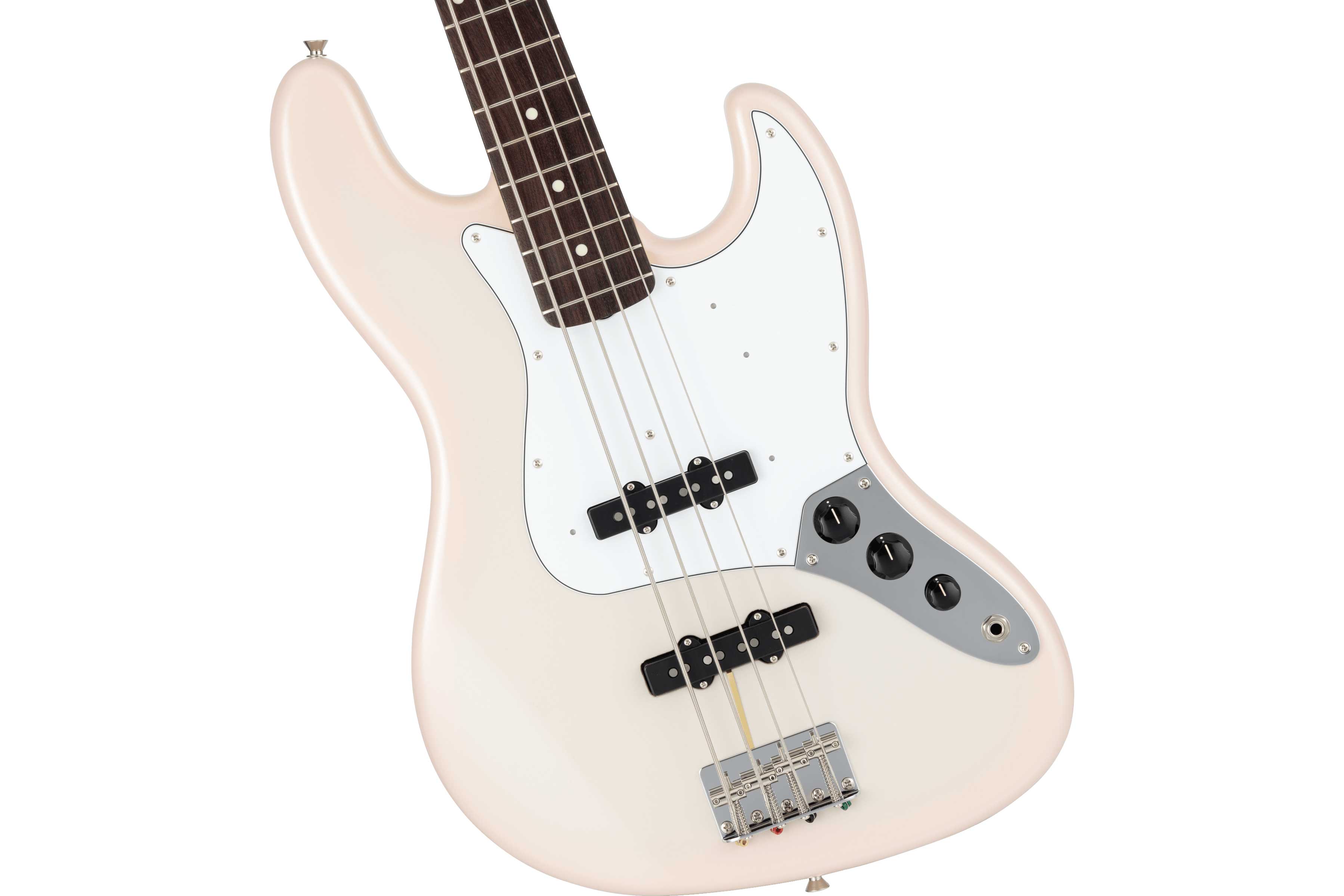 Fender Made in Japan Traditional 60s Jazz Bass Stardust Pink Rosewood Fingerboard