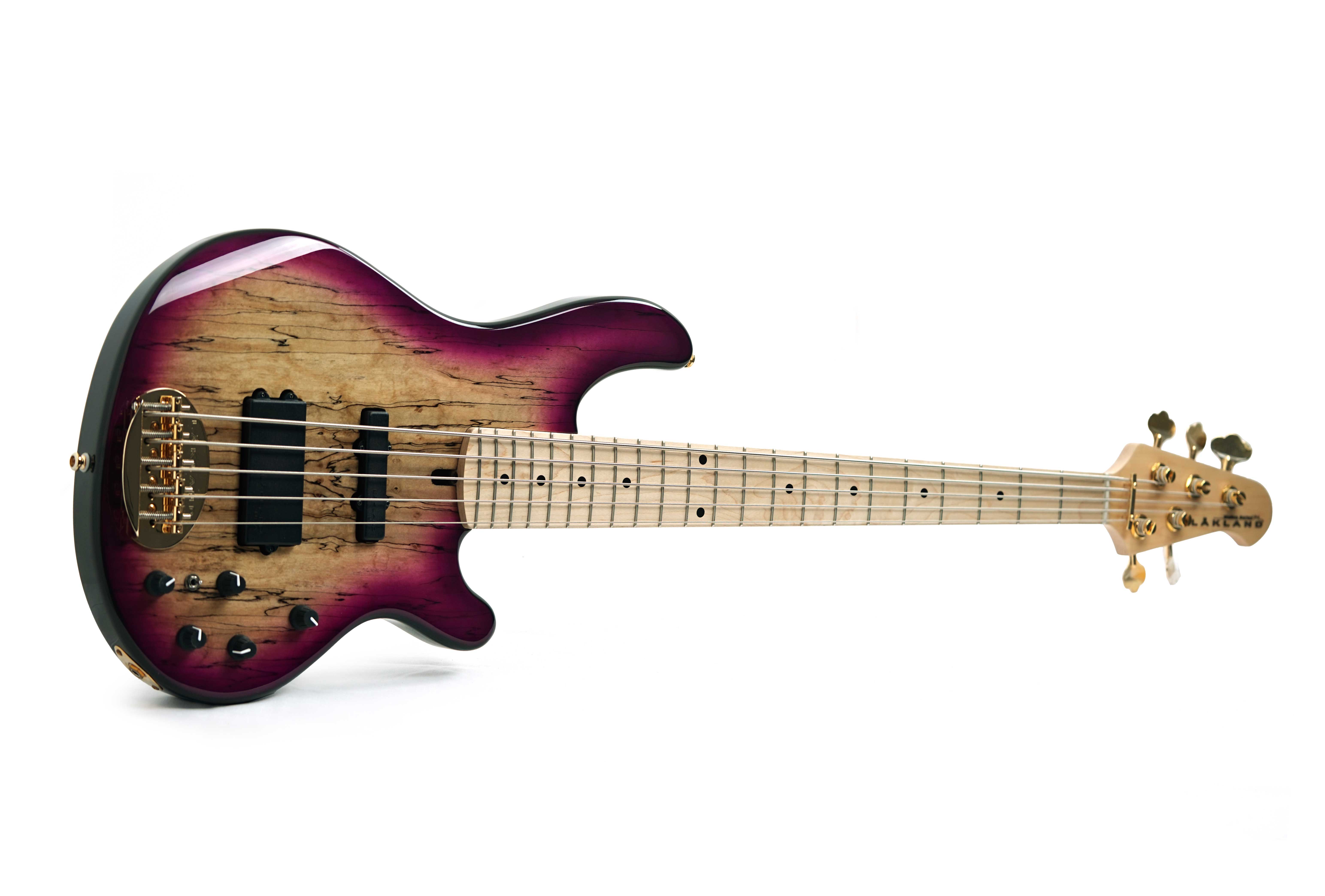 Lakland Skyline 55-02 Deluxe Violet Burst Maple Fingerboard