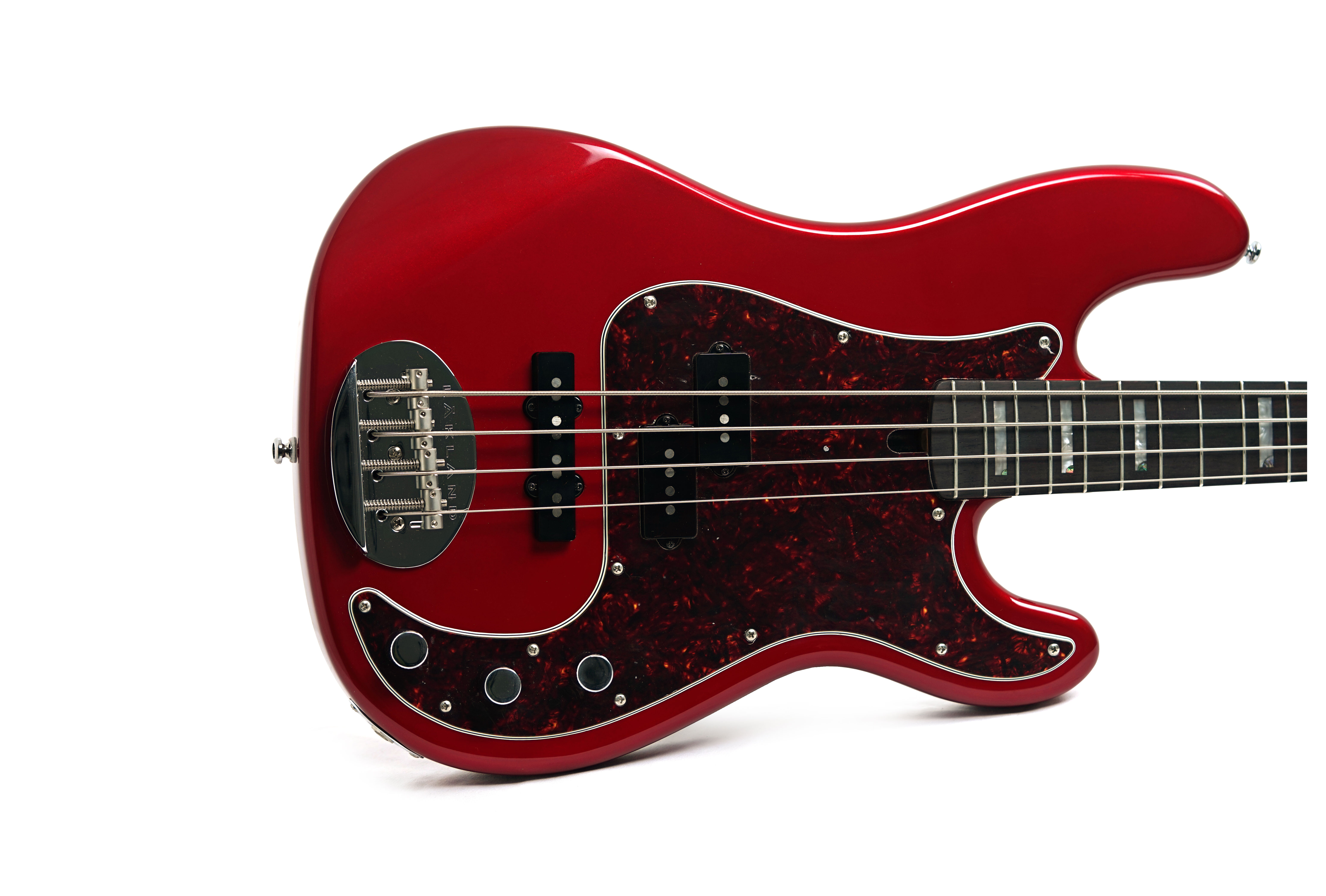 Lakland S44-64 Custom Candy Apple Red Rosewood Fingerboard