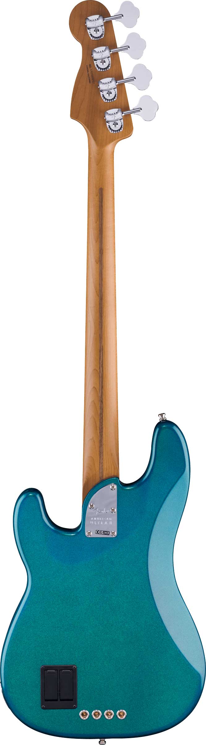 Fender  Limited Edition American Ultra II Precision Bass Roasted Maple Fingerboard Aurora