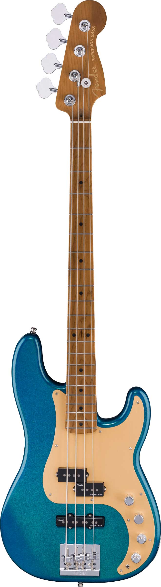 Fender  Limited Edition American Ultra II Precision Bass Roasted Maple Fingerboard Aurora