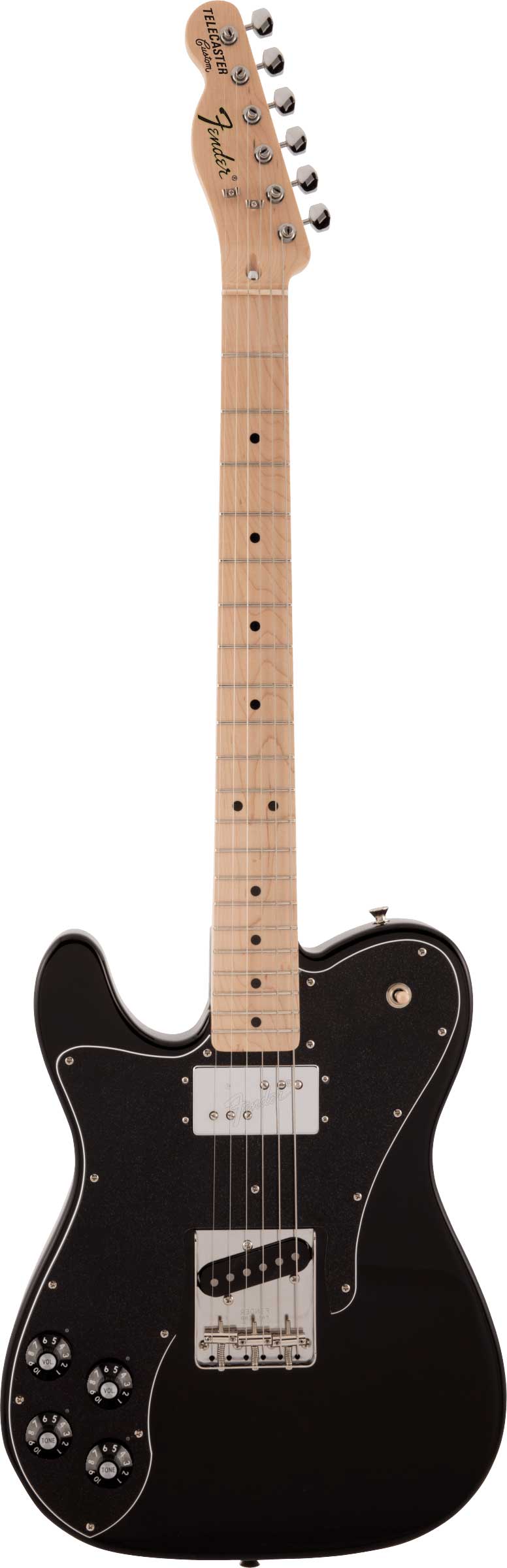 Fender Made In Japan Traditional 70s Telecaster Custom Black Maple Fingerboard Left Handed