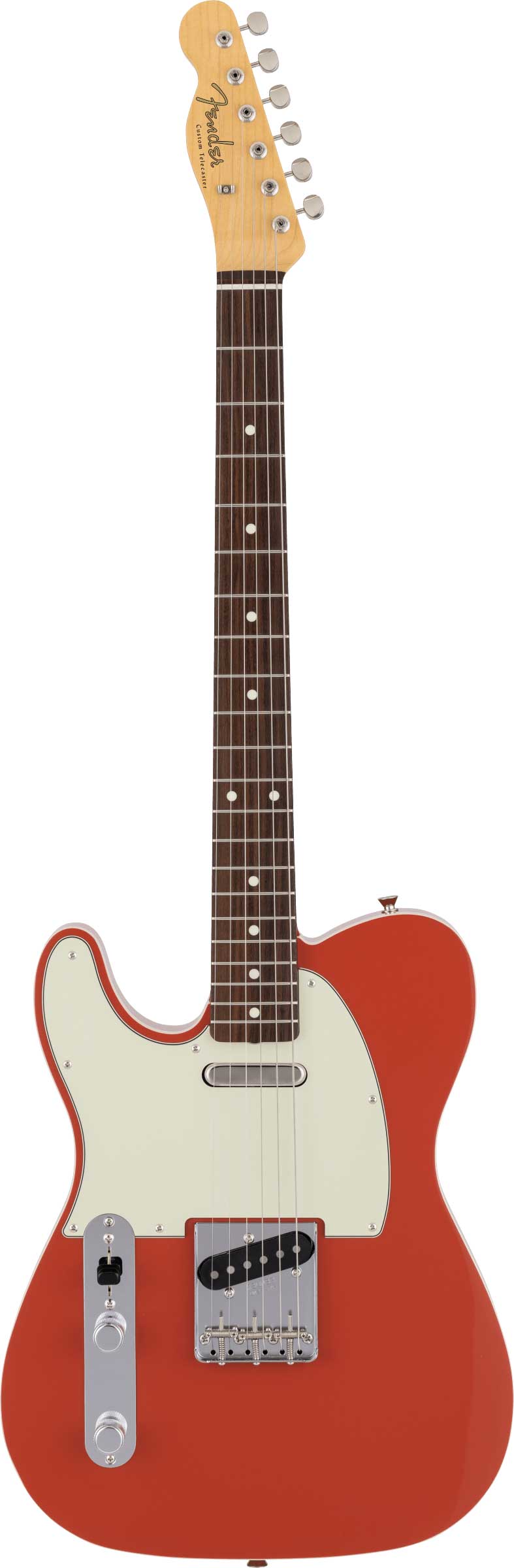 Fender Made In Japan Traditional 60s Telecaster Custom Fiesta Red Rosewood Fingerboard Left Handed