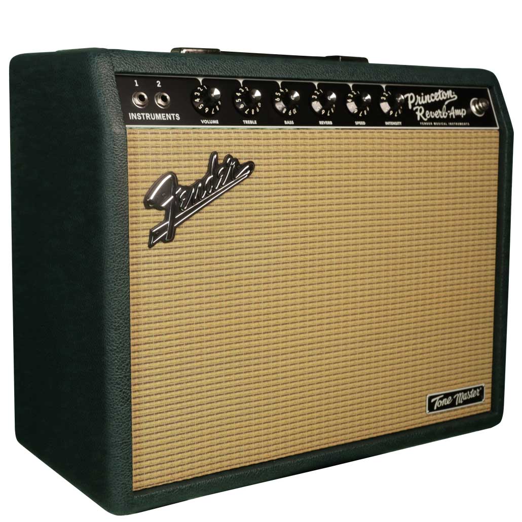 Fender Limited Edition Tone Master Princeton Reverb Jameson British Racing Green Combo Solid State Amp