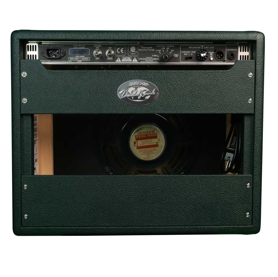 Fender Limited Edition Tone Master Princeton Reverb Jameson British Racing Green Combo Solid State Amp