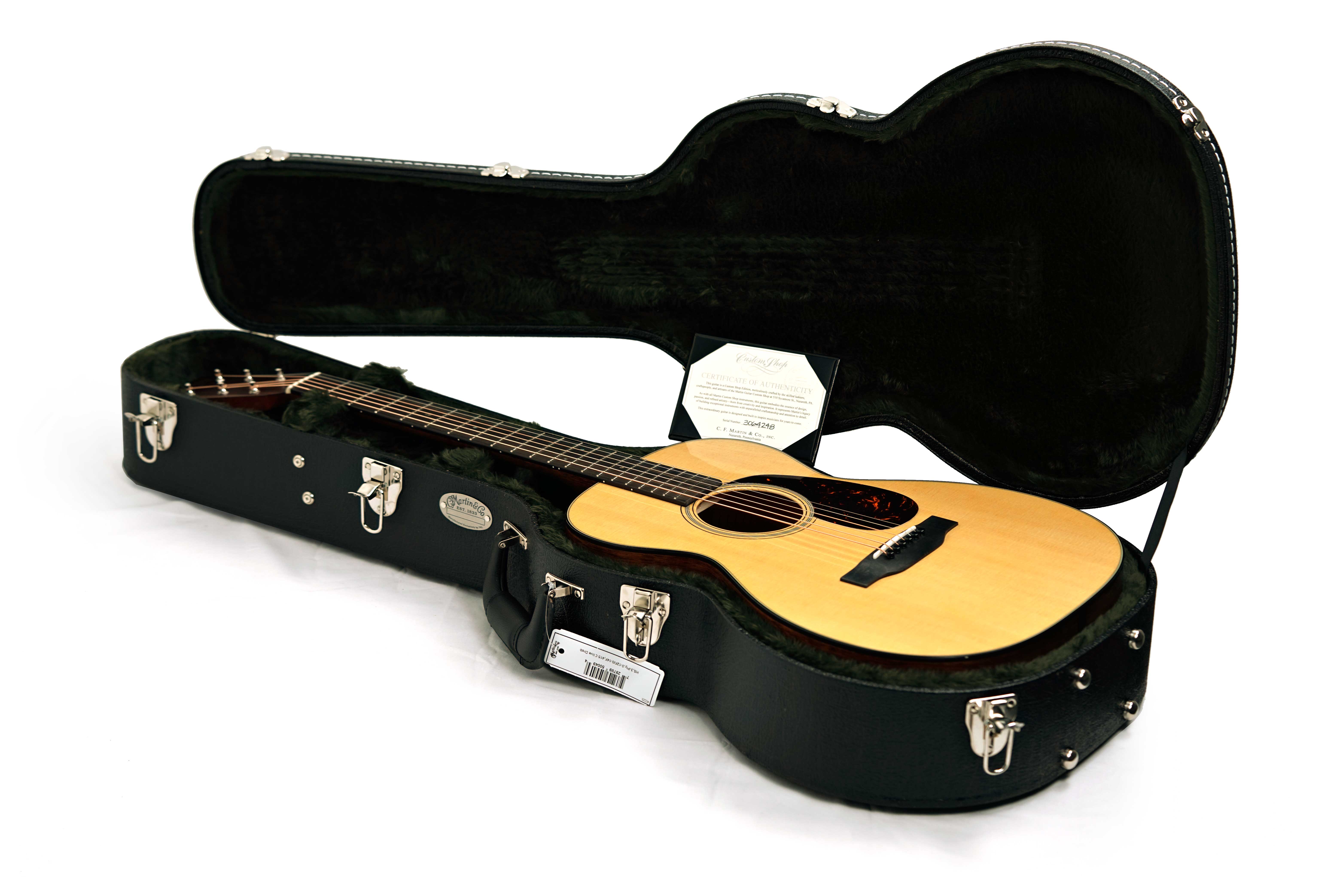 Martin Custom Shop 0-18 14 Fret Solid Headstock