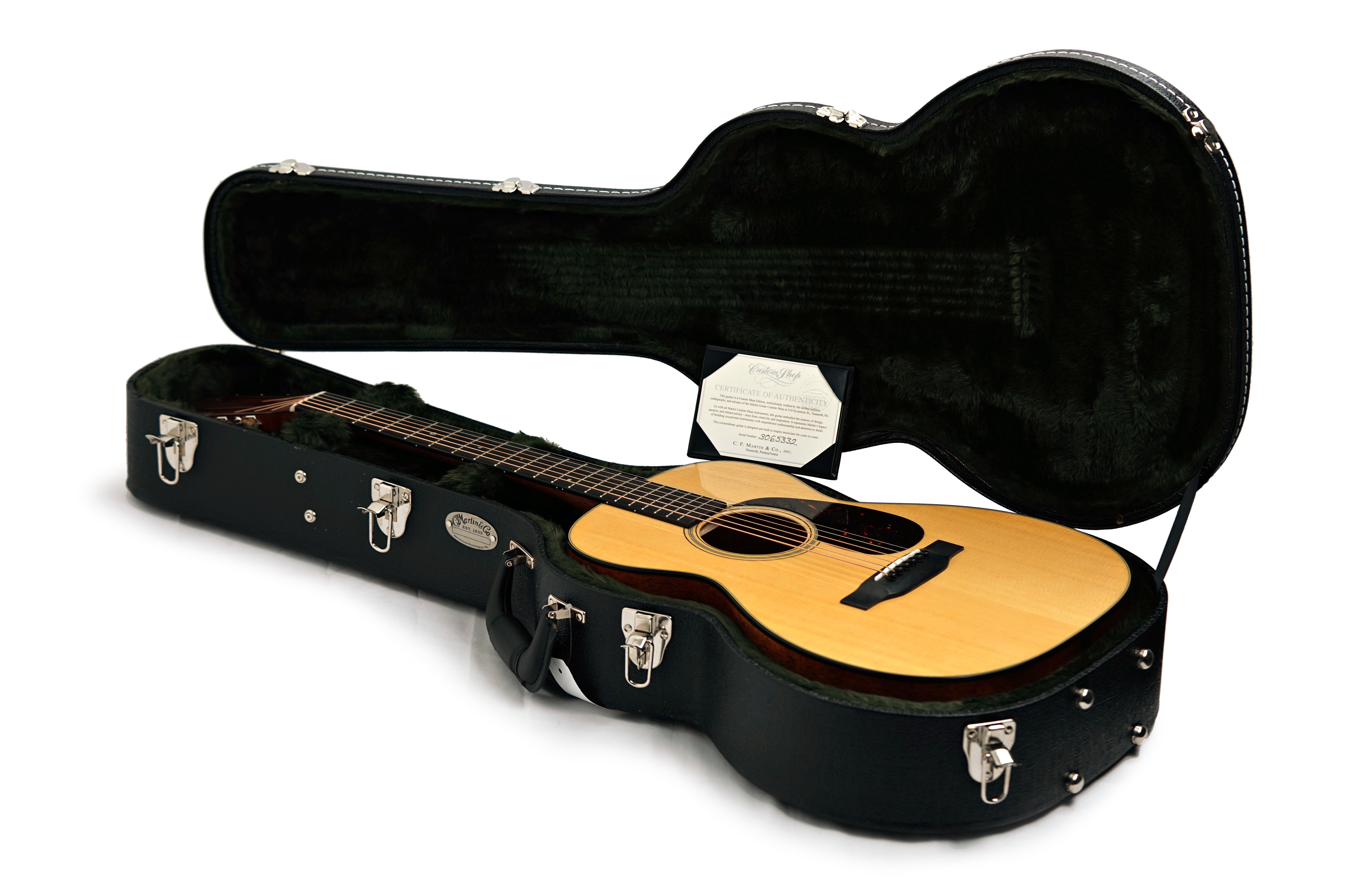 Martin Custom Shop 0-18 14 Fret Slotted Headstock