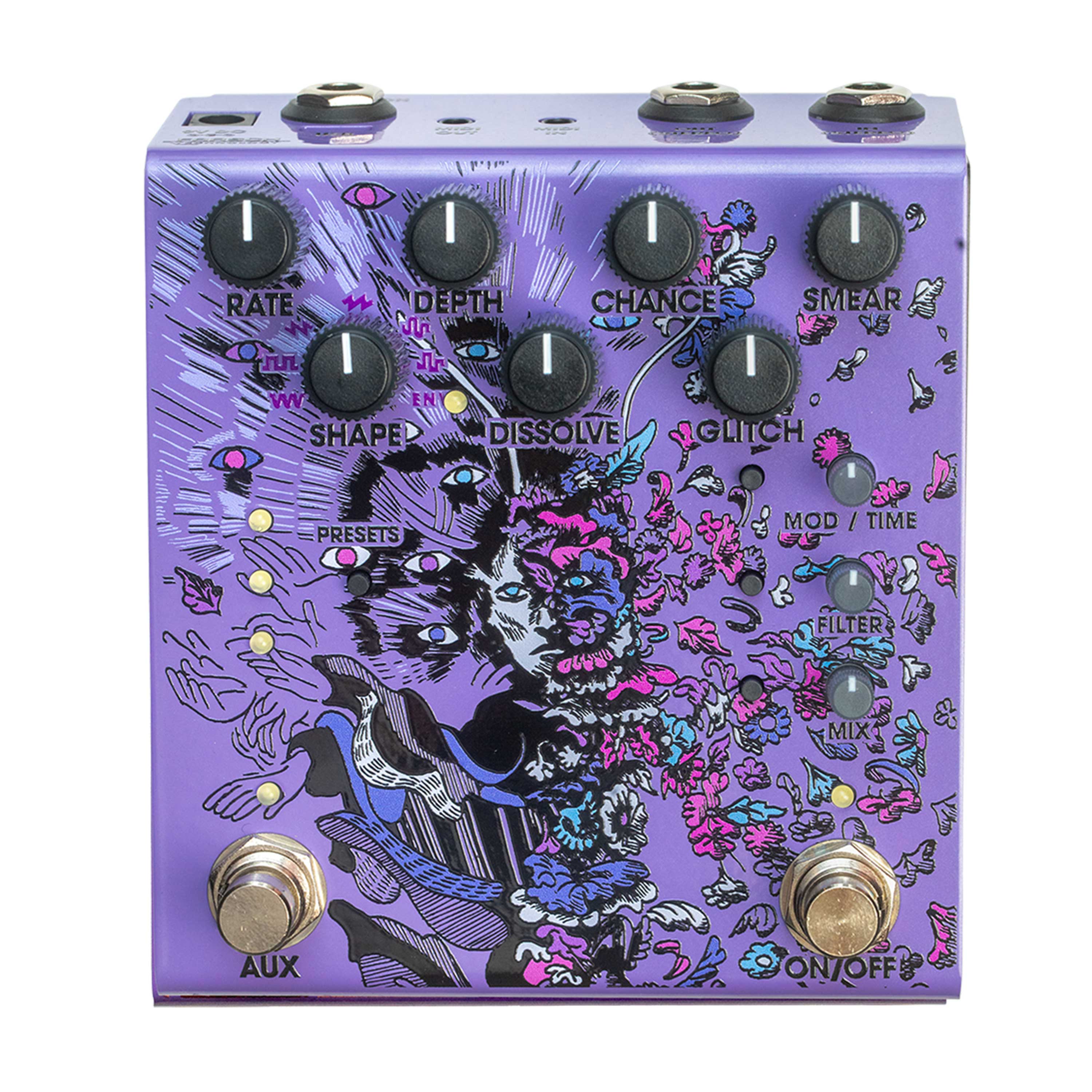 Old Blood Noise Endeavors Parting Glitch Device Purple