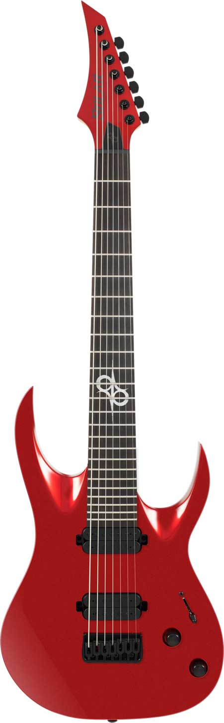 Solar Guitars AB2.7CAR MKII Candy Apple Red Metallic Gloss