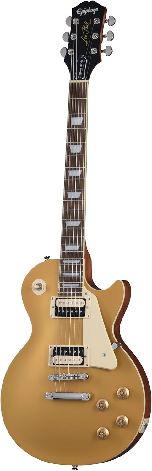 Epiphone Les Paul Traditional Pro IV Metallic Gold