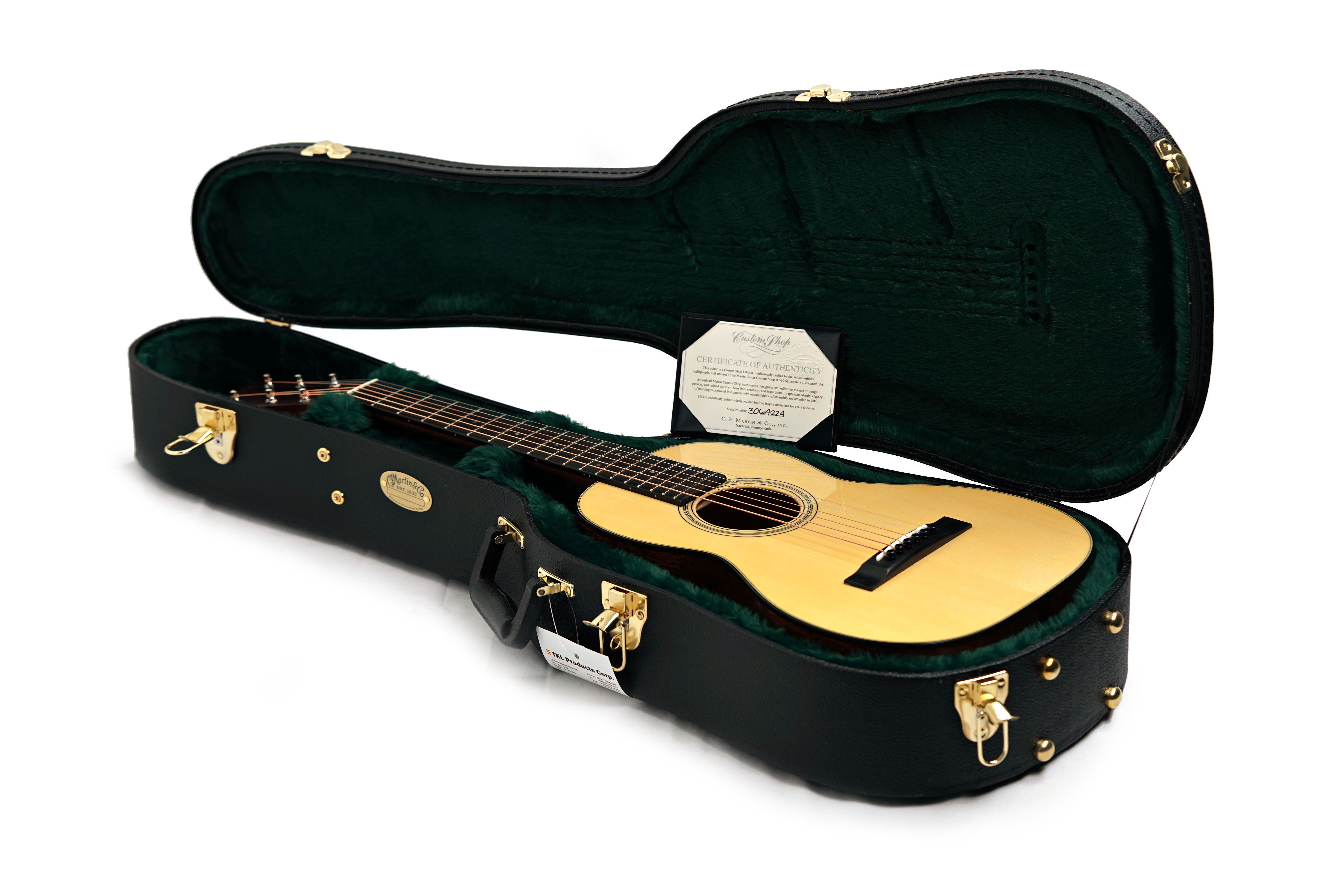 Martin Custom Shop Size 5-12 Fret Engelmann Spruce/Mahogany #3064224