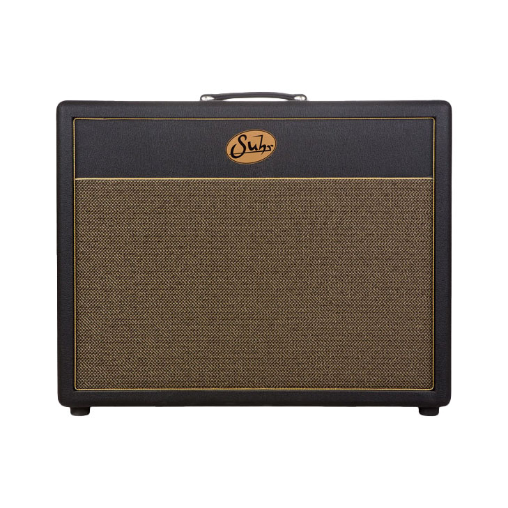 Suhr 2x12 Deep Cabinet (Black Tolex, Warehouse Veteran 30)