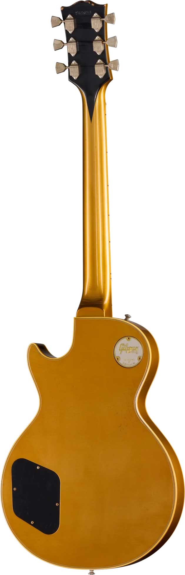 Gibson Custom Shop 1968 Les Paul Custom Ebony Top Gold Back