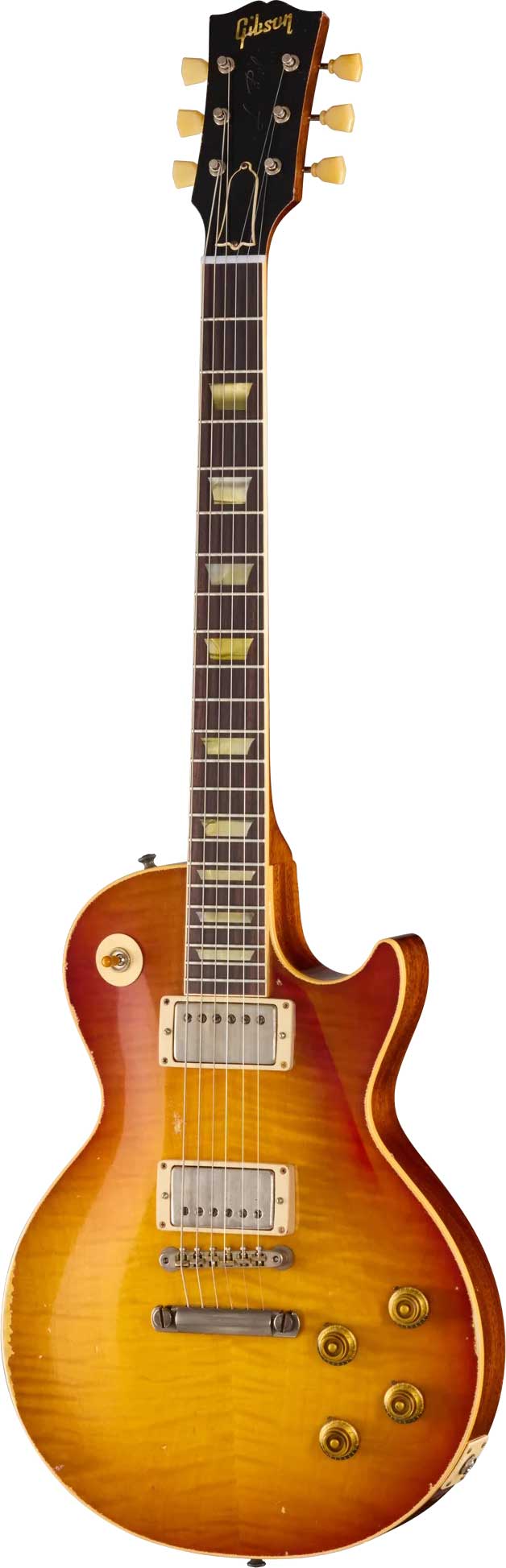 Gibson Custom Shop 1959 Les Paul Standard Molten Amber Burst Heavy Aged