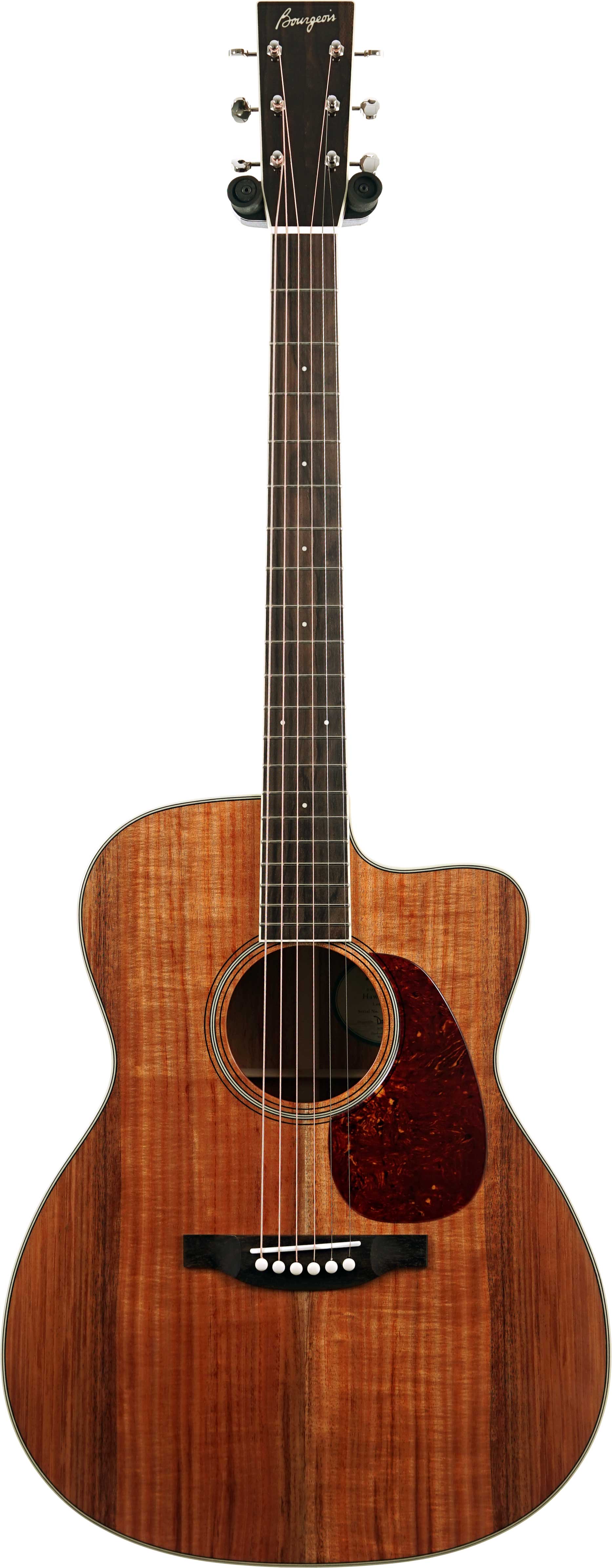 Bourgeois Downeast Series Koa Grand Auditorium Cutaway #T2511278
