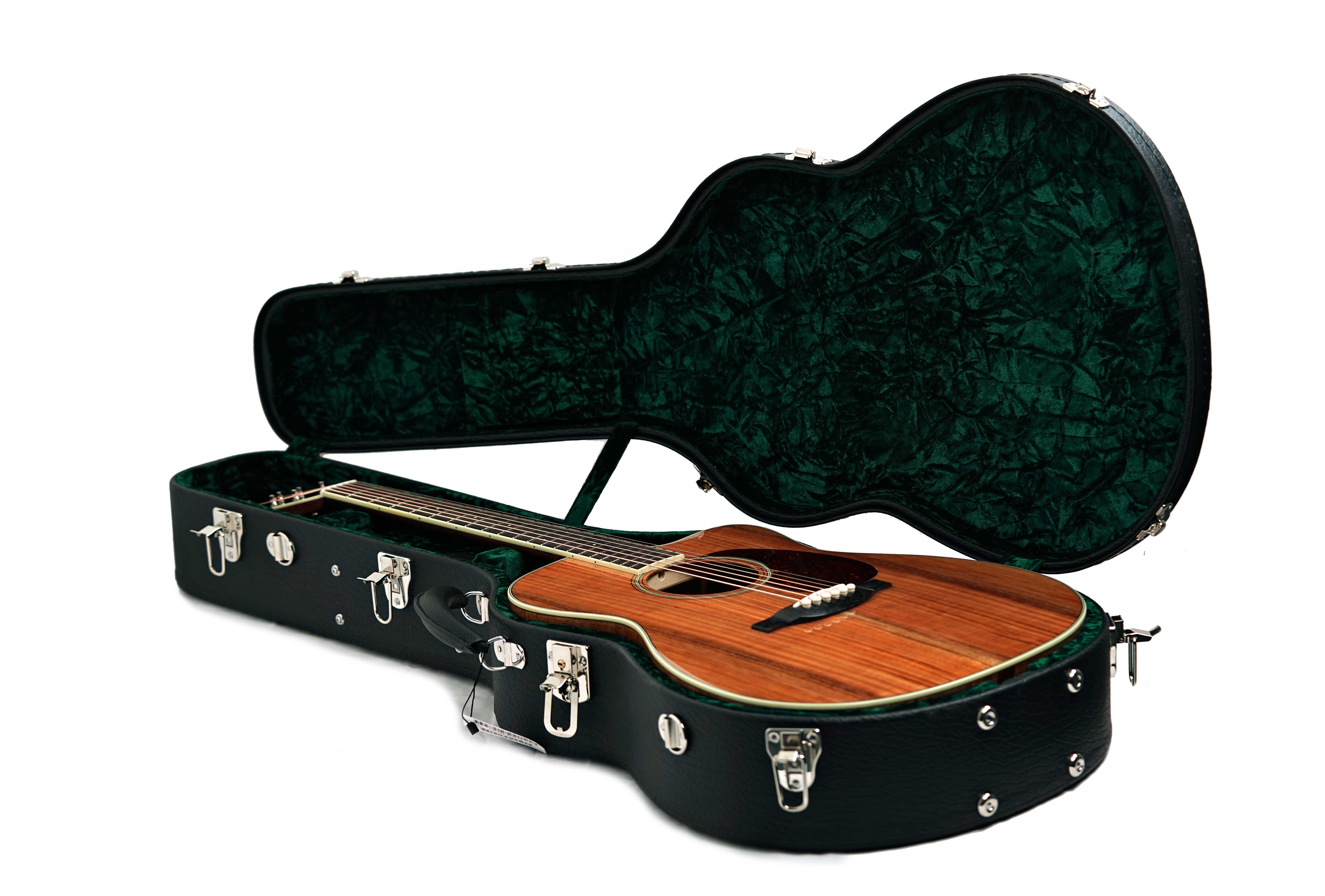 Bourgeois Downeast Series Koa Grand Auditorium Cutaway #T2511278