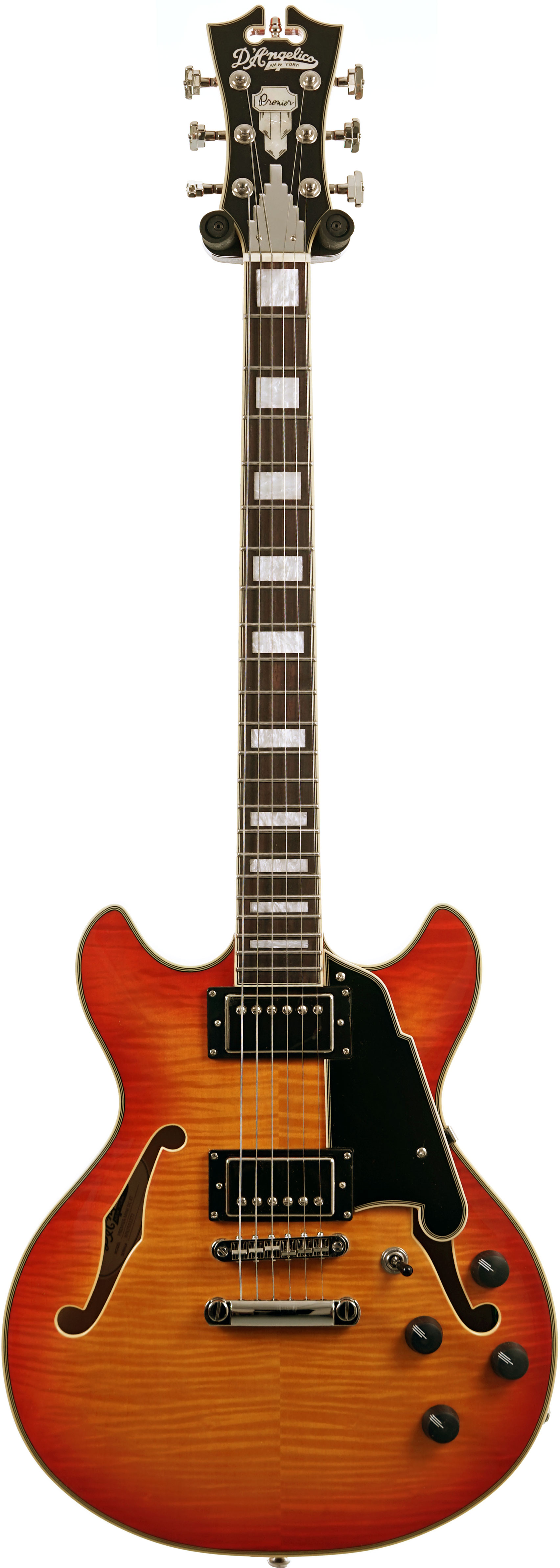 D'Angelico Premier DC Mini XT Honey Burst