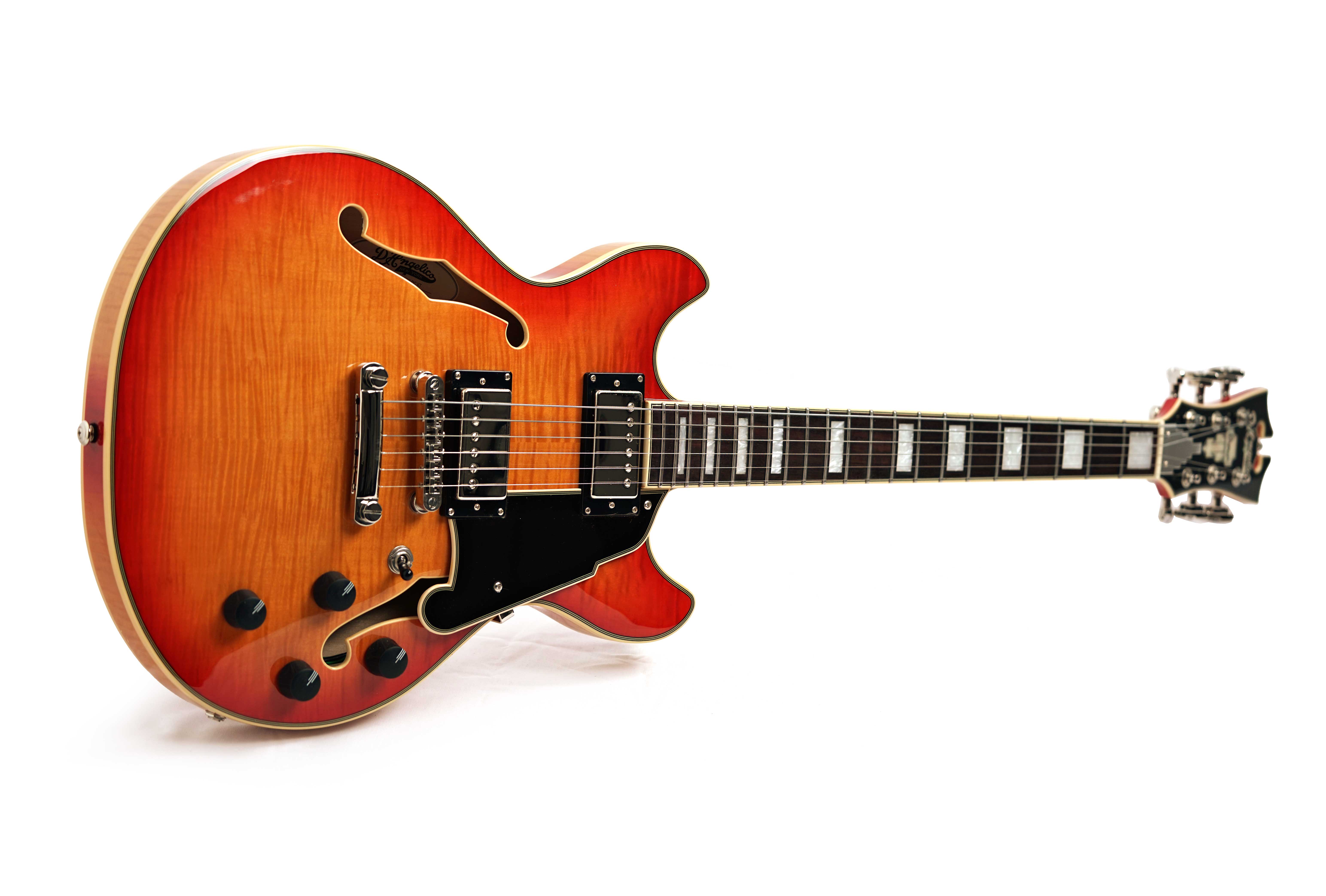 D'Angelico Premier DC Mini XT Honey Burst