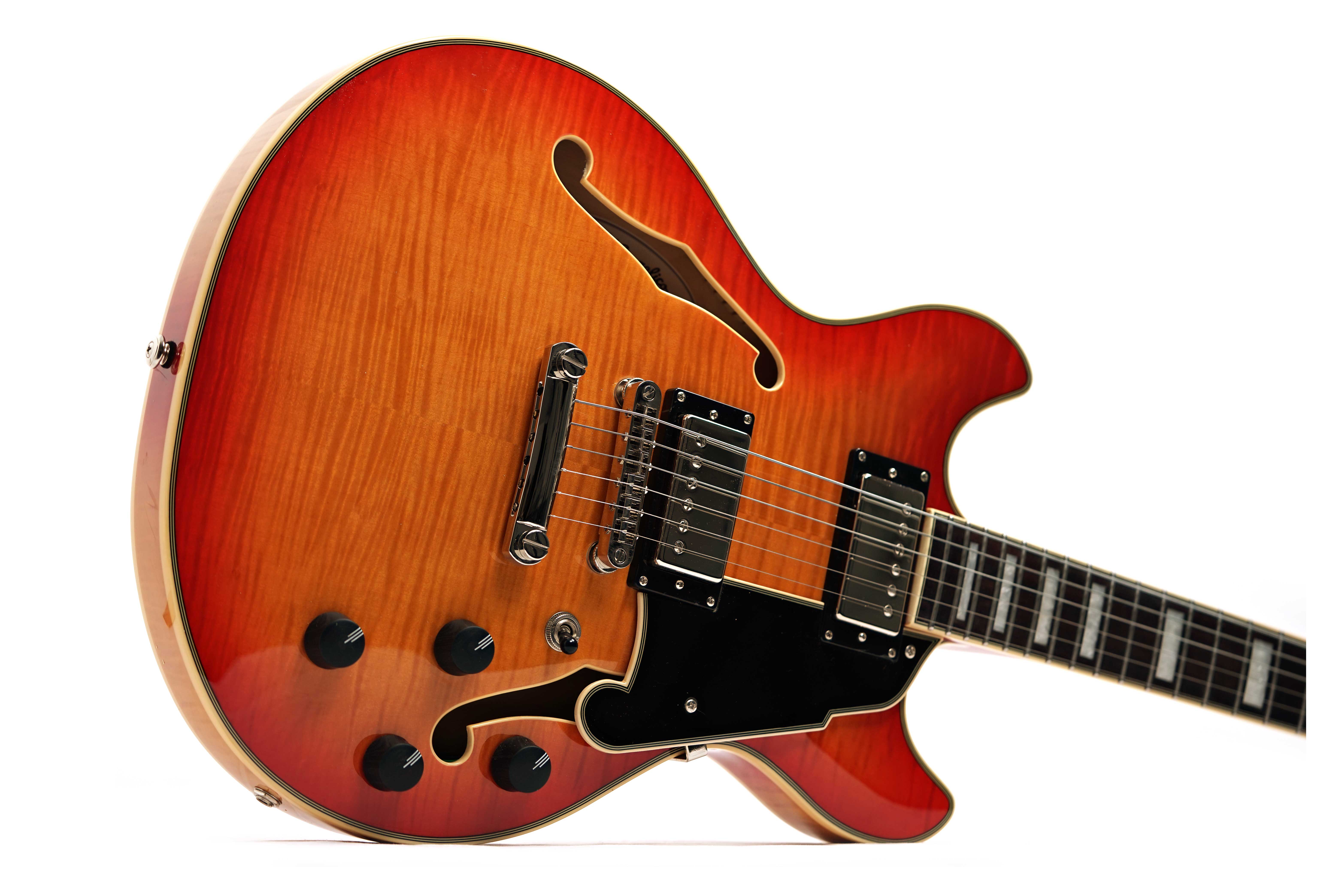 D'Angelico Premier DC Mini XT Honey Burst