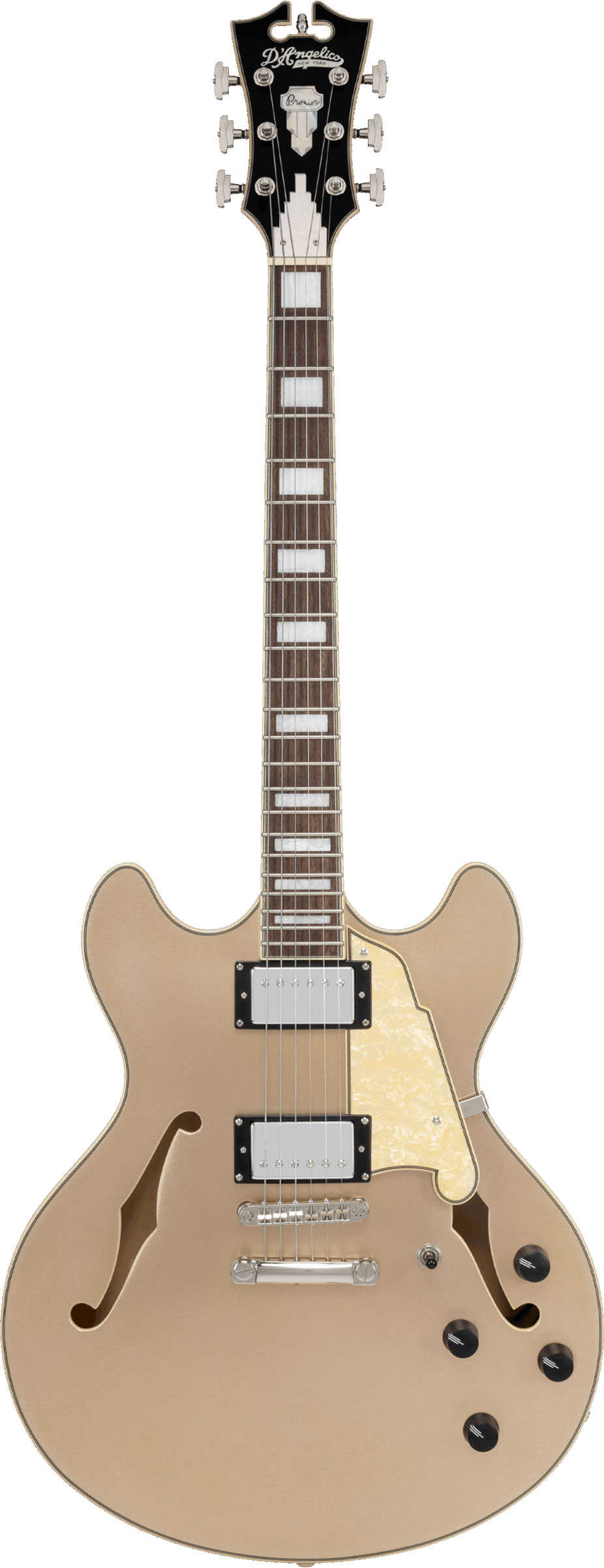 D'Angelico Premier DC Desert Gold